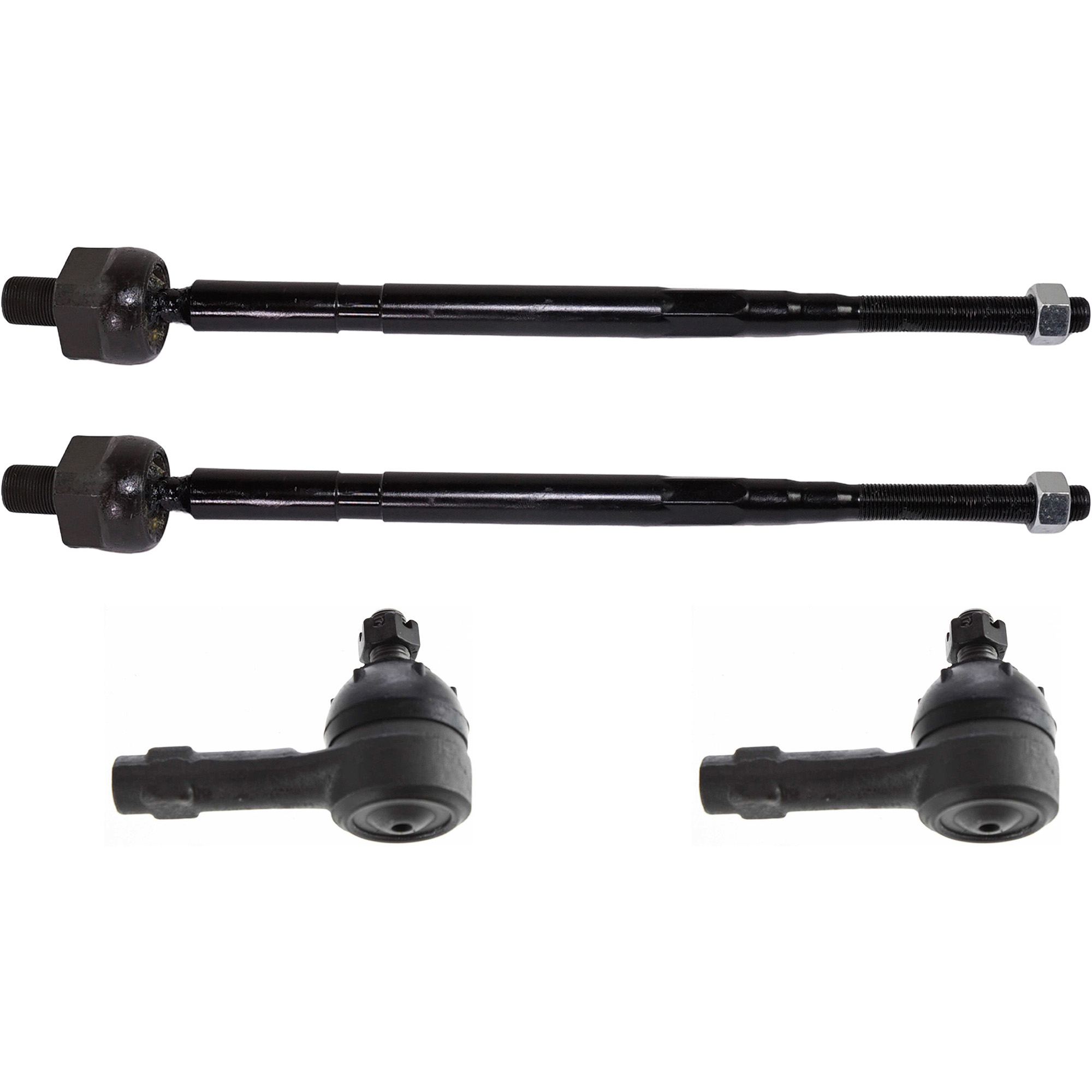 AM ESCORT 91-93 FRONT TIE ROD END RH AND LH Inner and Outer SKU SET RM28210064-4 OEM 353516-1014193-1014324-2695112