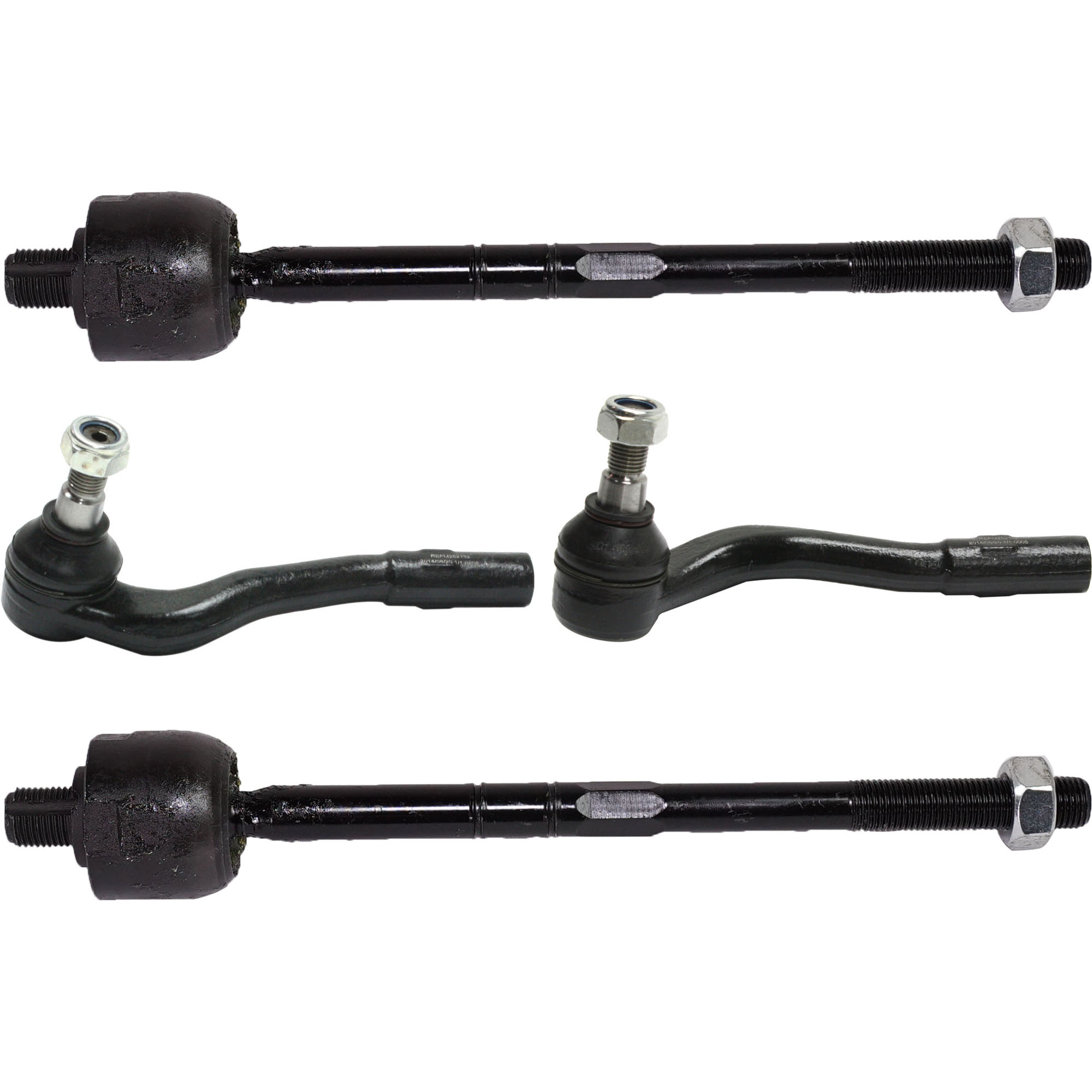 AM CLK63 AMG 08-08 FRONT TIE ROD END RH AND LH Inner and Outer SKU SET RM28210082-4 A OEM 1015800 TA3047-45A2477-4012447