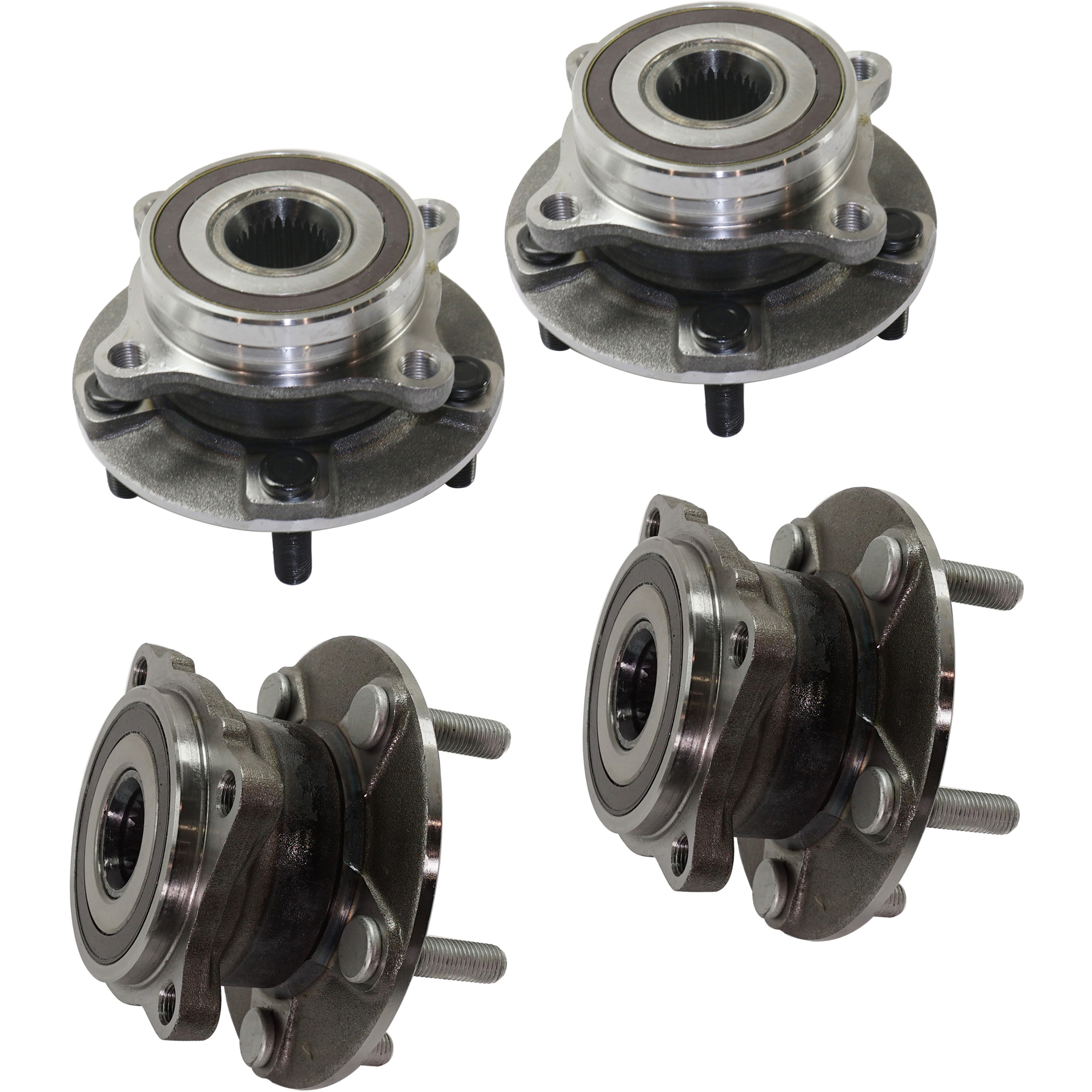 AM LANCER 08-15 FRONT AND REAR HUB ASSEMBLY RH AND LH SKU SET RM28370005-4 OEM 3785A019 MR594979