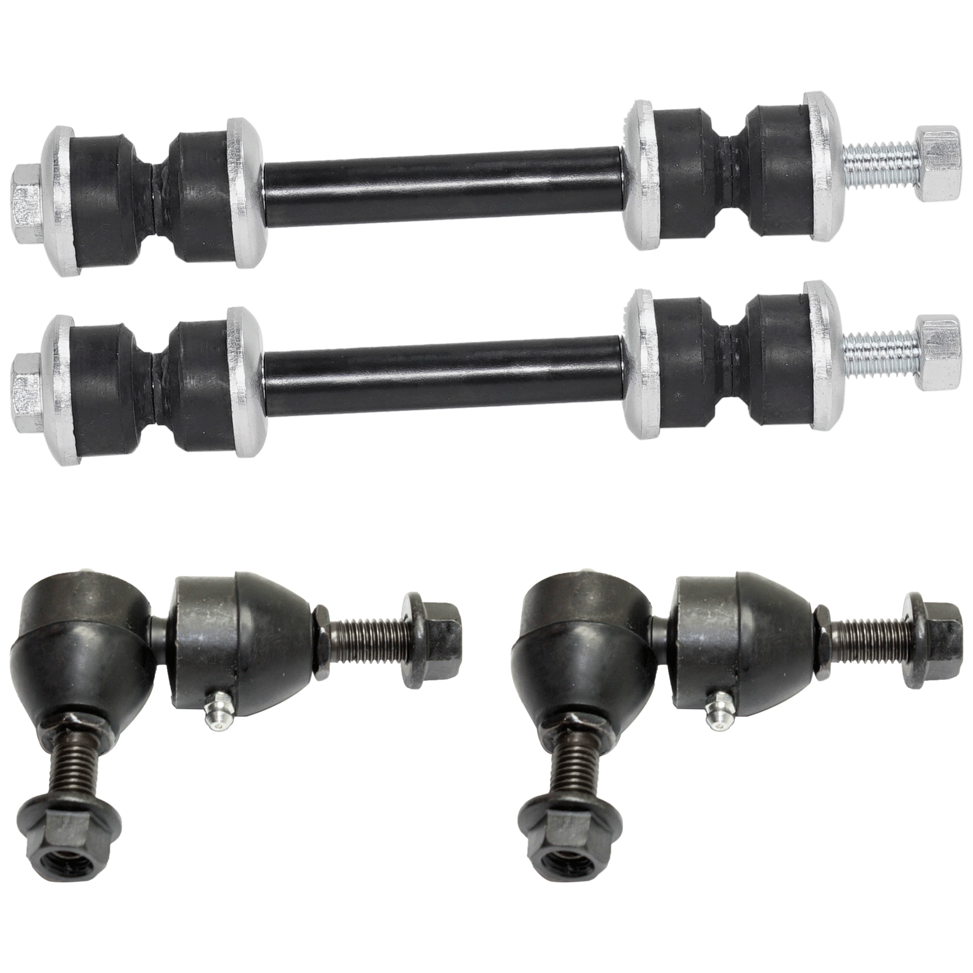AM PROBE 89-92 FRONT AND REAR SWAY BAR LINK RH AND LH SKU SET RM28680015 OEM 18190-683002-2652208-4695626-5