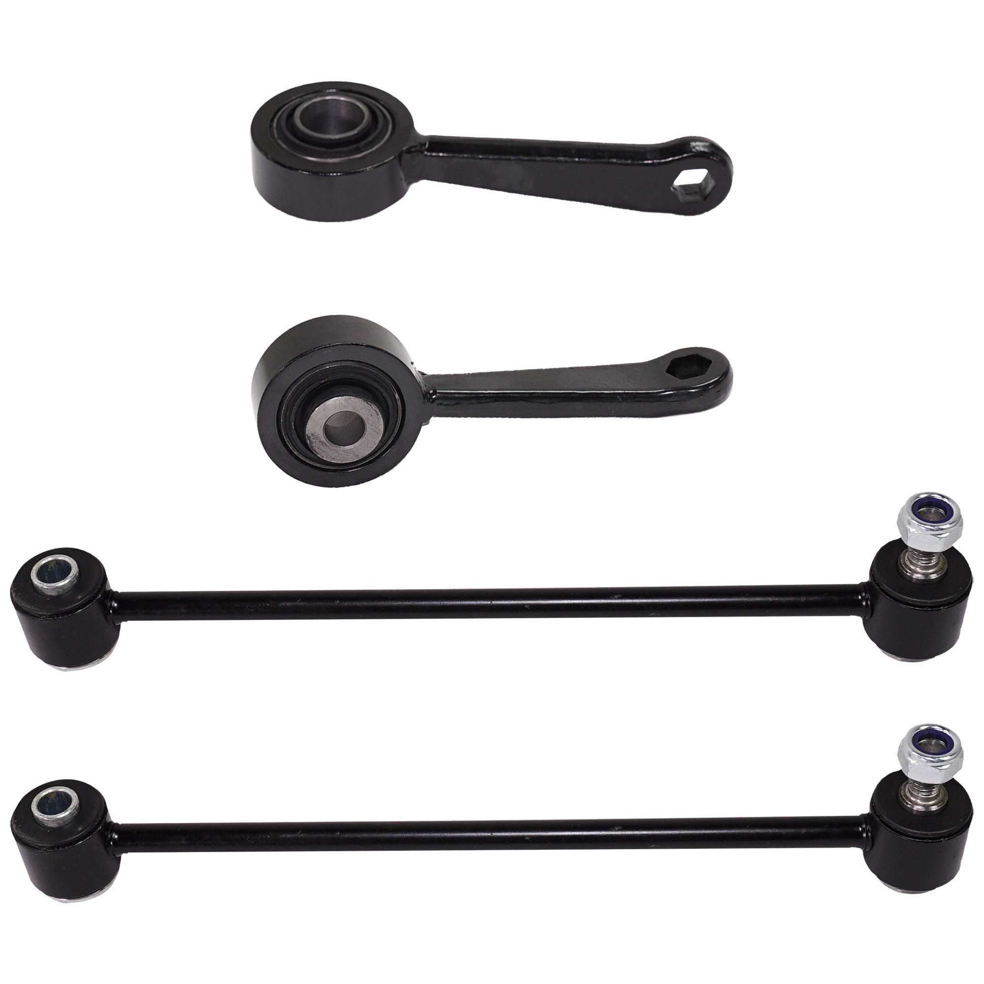 AM E CLASS 03-09 CLS CLASS 06-11 FRONT AND REAR SWAY BAR LINK RH AND LH Set of 4 SKU SET RM28680027-4 OEM 2113200989-2113203389-21132038