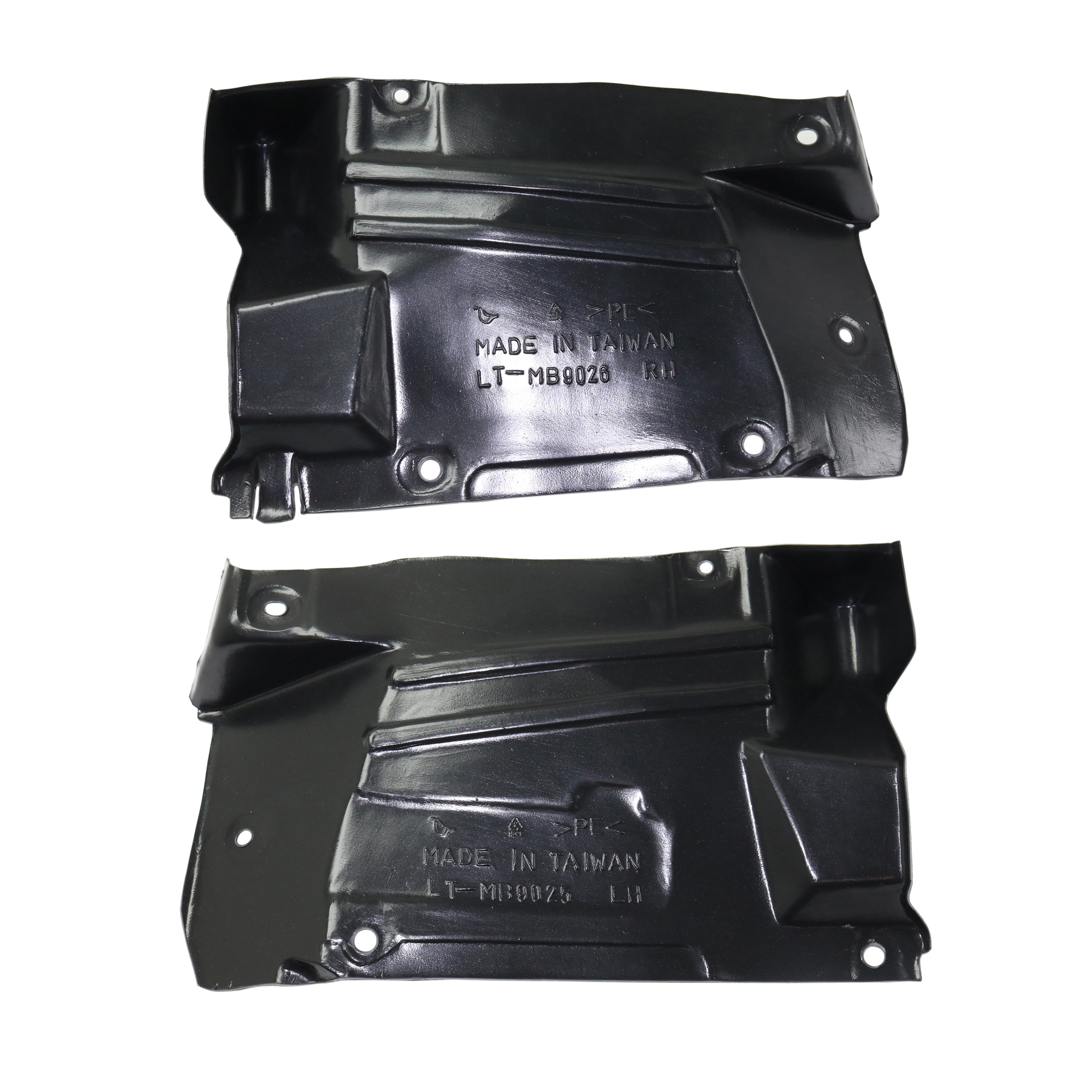 AM ECLIPSE CROSS 18-23 OUTLANDER 14-20 ENGINE SPLASH SHIELD SKU SET RM31010014 Partslink MI1228139 MI1228140 OEM 5370B058-5370B055