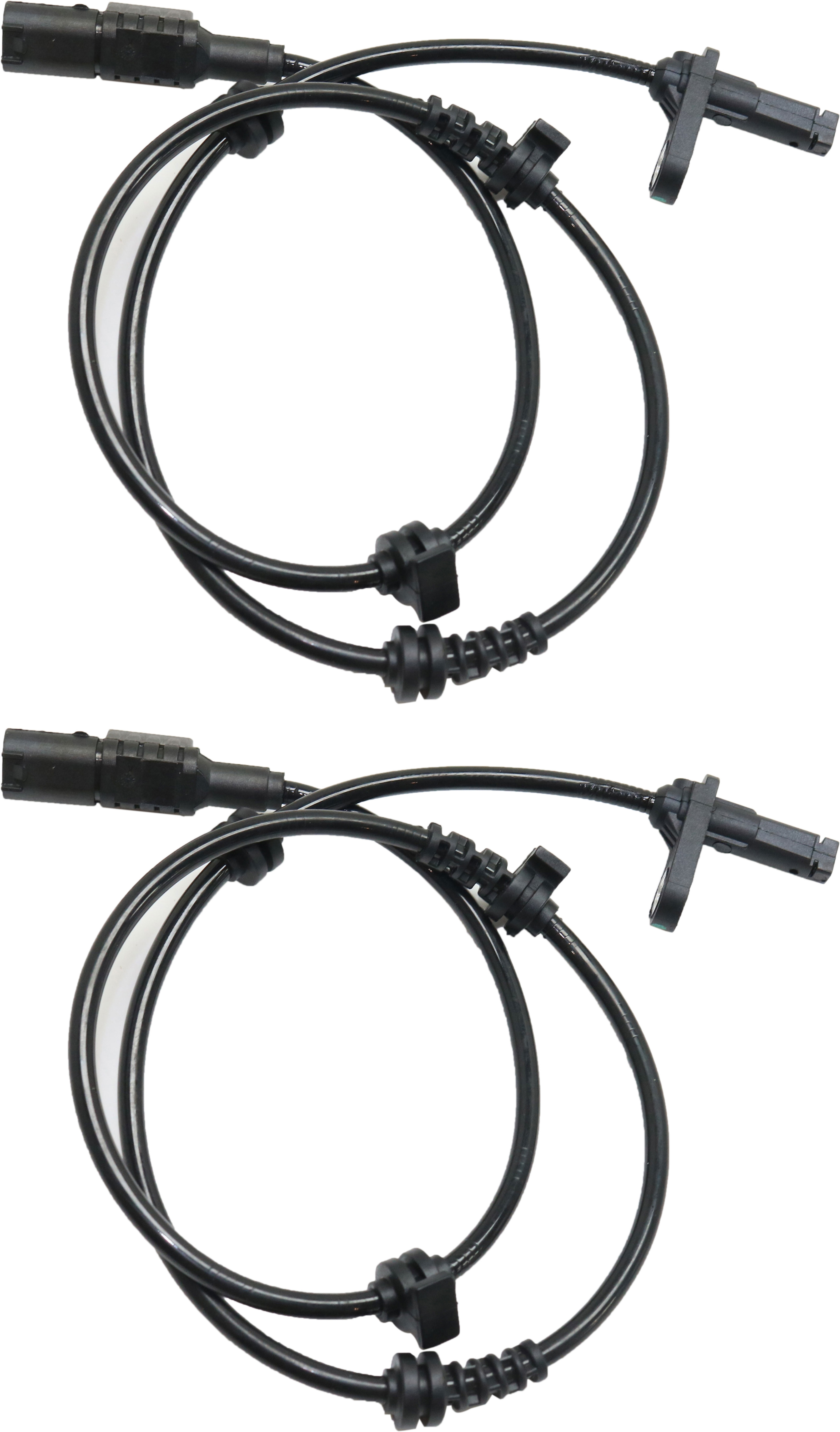 AM E CLASS 04-09 FRONT ABS SPEED SENSOR RH AND LH 2 Male Terminals Pin Type AWD SKU SET RM31080020-2 OEM 2115403117