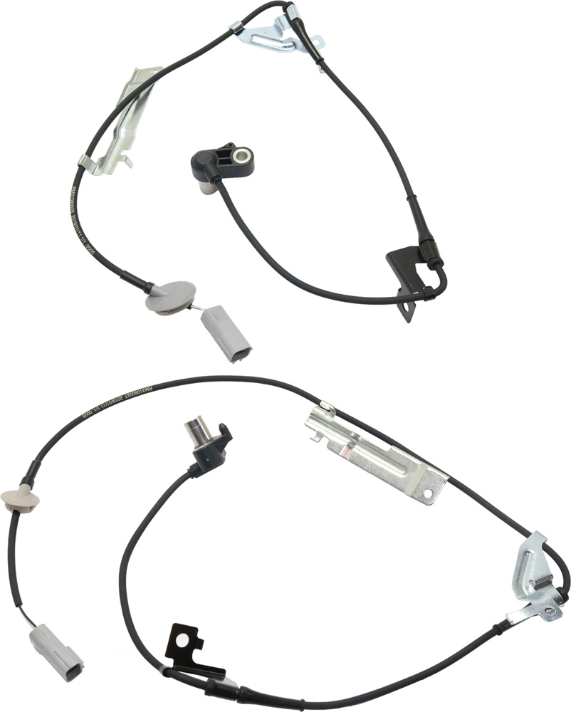 AM MPV 00-06 FRONT ABS SPEED SENSOR RH AND LH 2 Male Blade Terminals SKU SET RM31080027 OEM LC704370X LC704370XB LC704373X