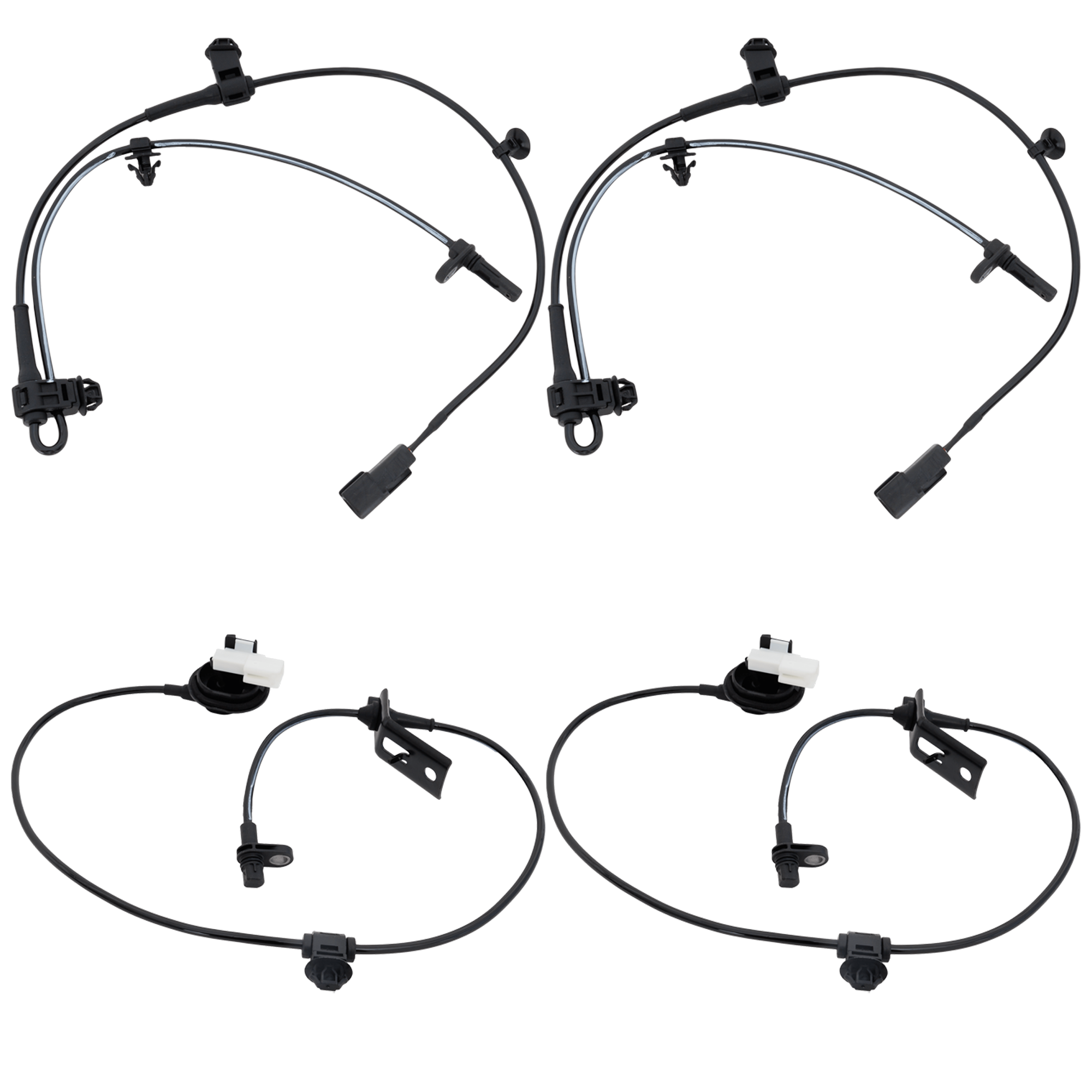 AM CX 5-13-15 FRONT AND REAR ABS SPEED SENSOR RH AND LH SKU SET RM31080045 A