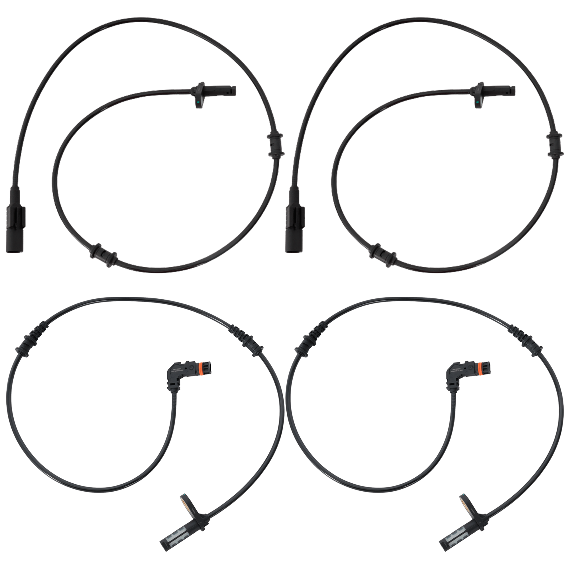 AM SL500-03-06 FRONT AND REAR ABS SPEED SENSOR RH AND LH SKU SET RM31080054 B