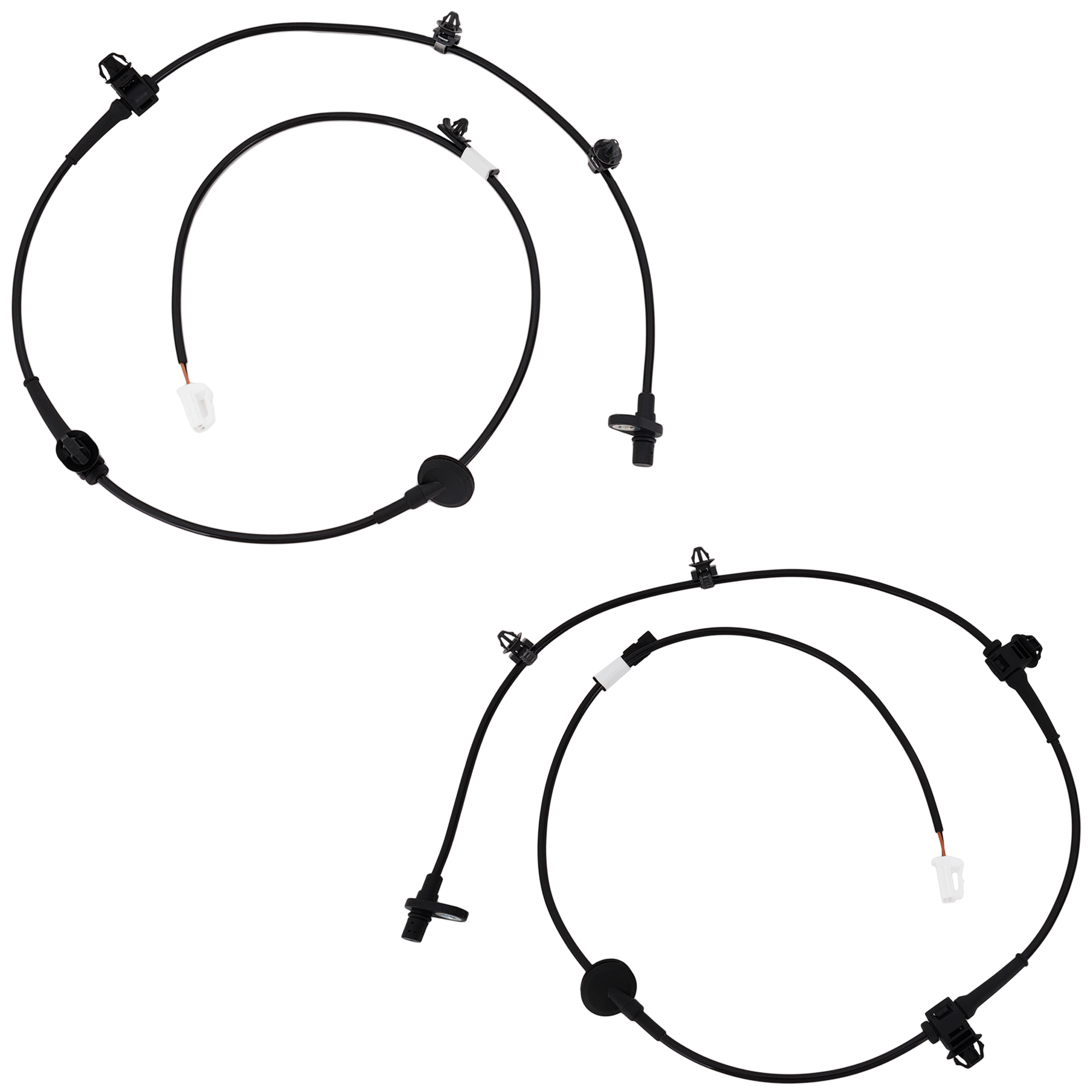 AM CX 9-07-15 REAR ABS SPEED SENSOR RH AND LH Spindle Mounted FWD SKU SET RM31080107 OEM L2064371YC L2064372YC