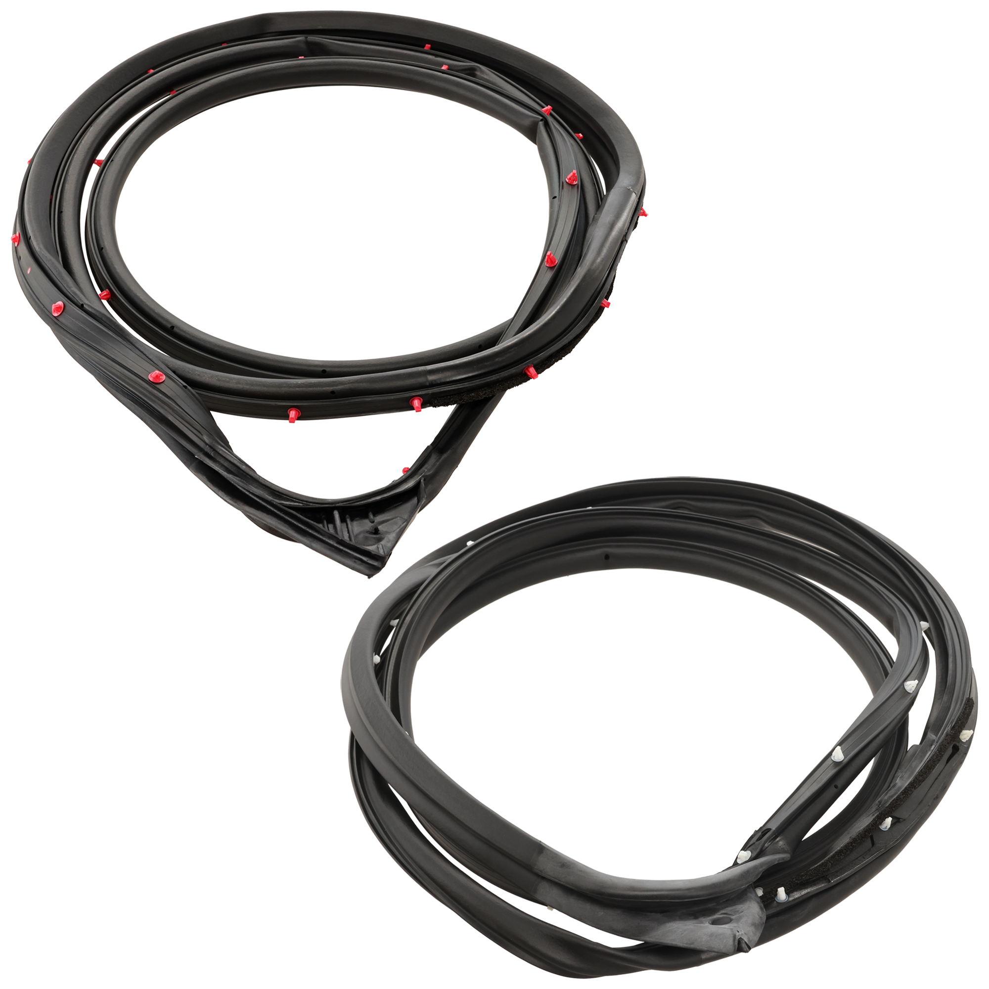 AM OUTLANDER 07-13 FRONT DOOR WEATHERSTRIP RH AND LH On Door SKU SET RM45010001 Partslink MI1390100 MI1391100 OEM 5725A029-5725A030