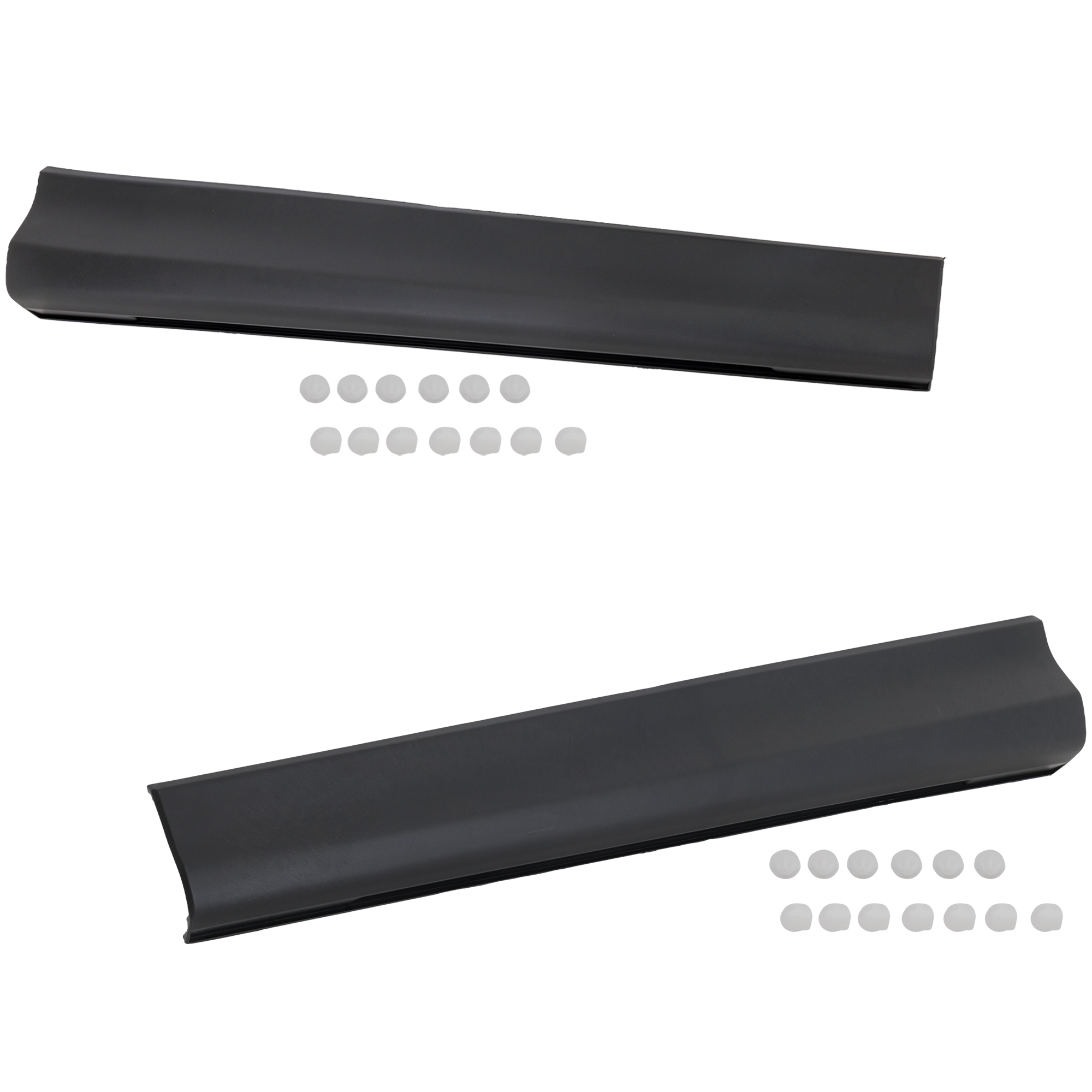 AM CX 5-13-16 FRONT DOOR MOLDING RH AND LH Assembly SKU SET RM46170003 Partslink MA1305101 MA1304101 OEM KD5351RA0C KD5351RB0C