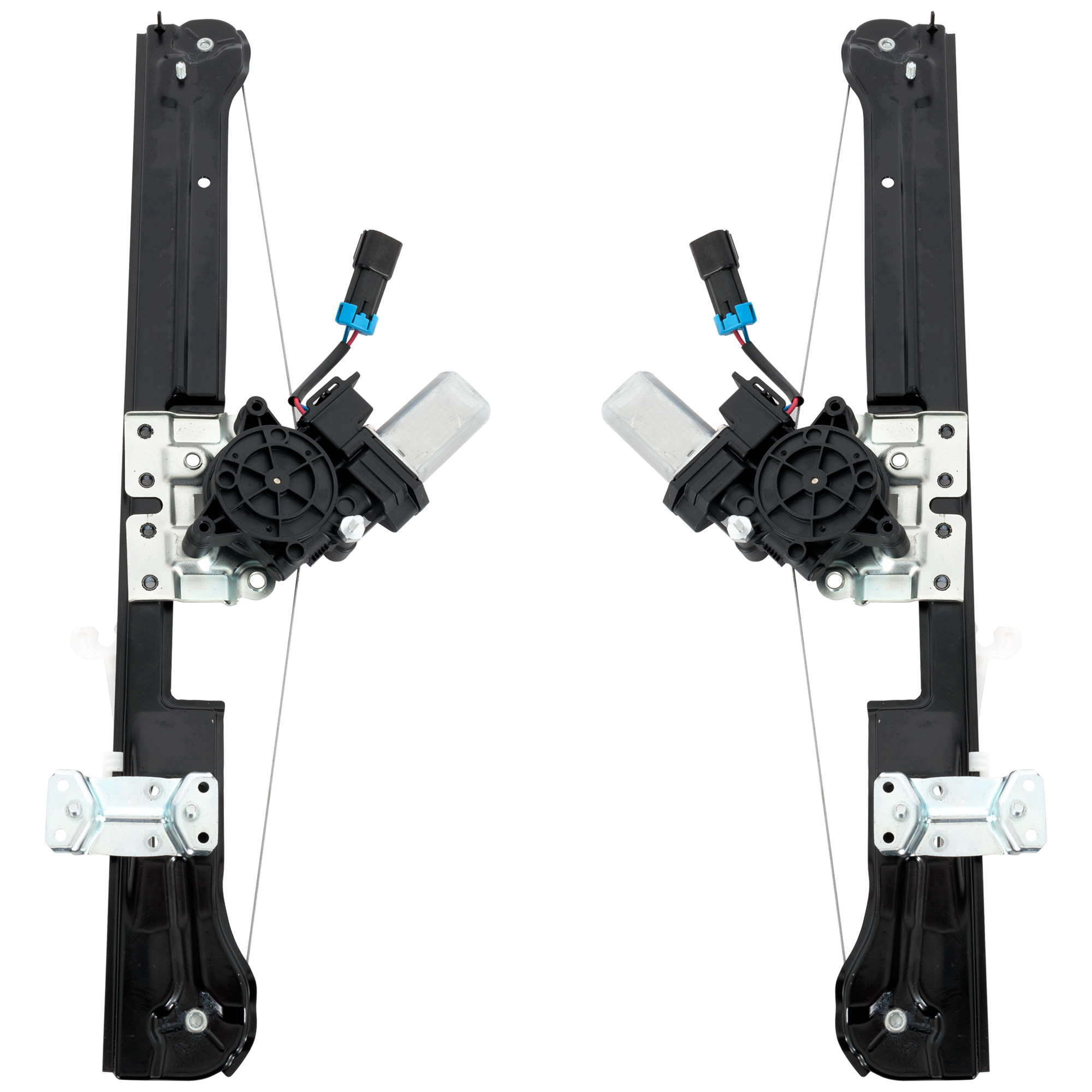 AM PROMASTER VAN 19-24 FRONT WINDOW REGULATOR RH AND LH Power w Motor SKU SET RM46290105 OEM 68401985AC 68401985AB 68401986