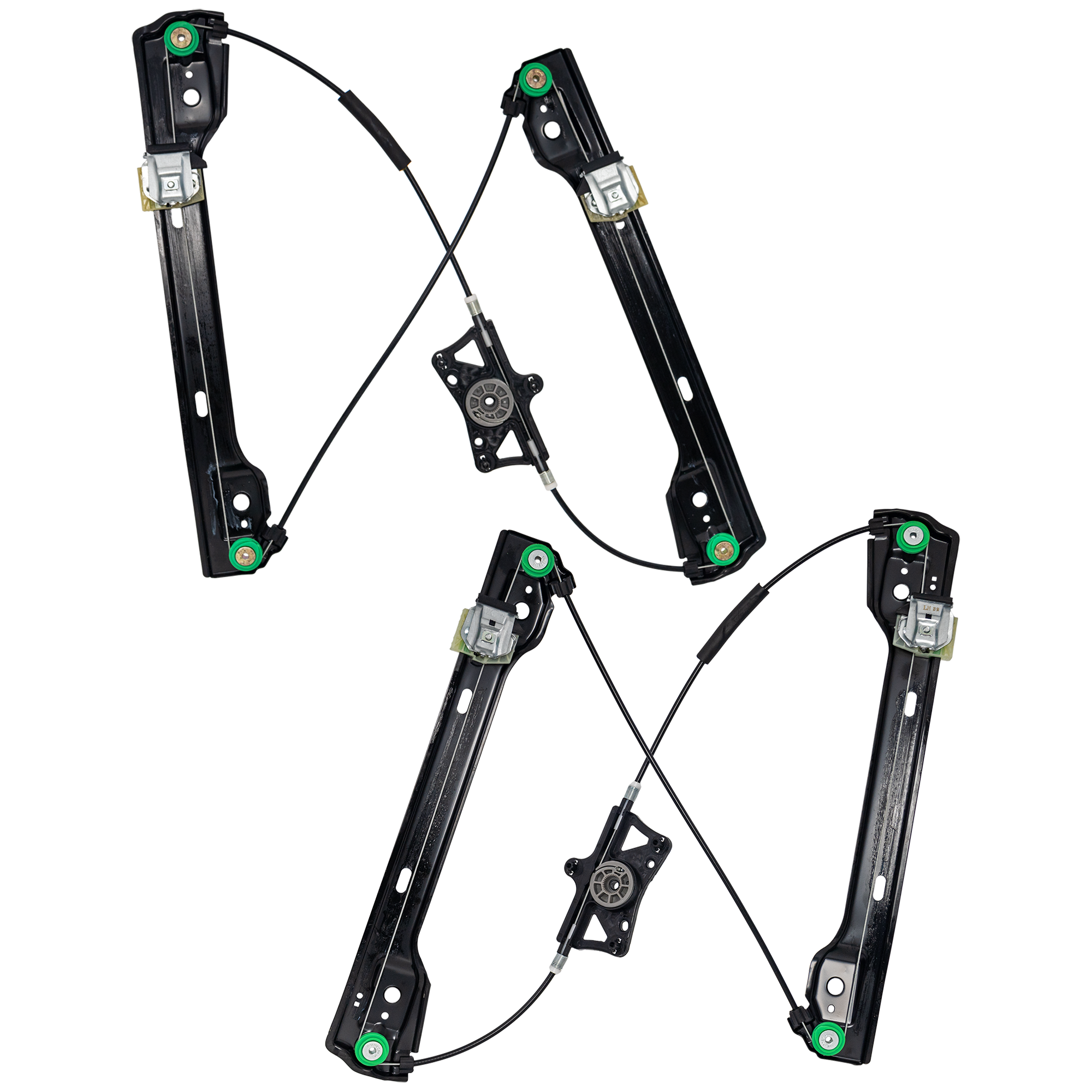 AM GL CLASS 13-16 GLE CLASS 16-19 M CLASS 12-15 FRONT WINDOW REGULATOR RH AND LH Carrier Module Power w o Motor w o Panel SKU SET RM46290121 OEM 1667201102-1667201202