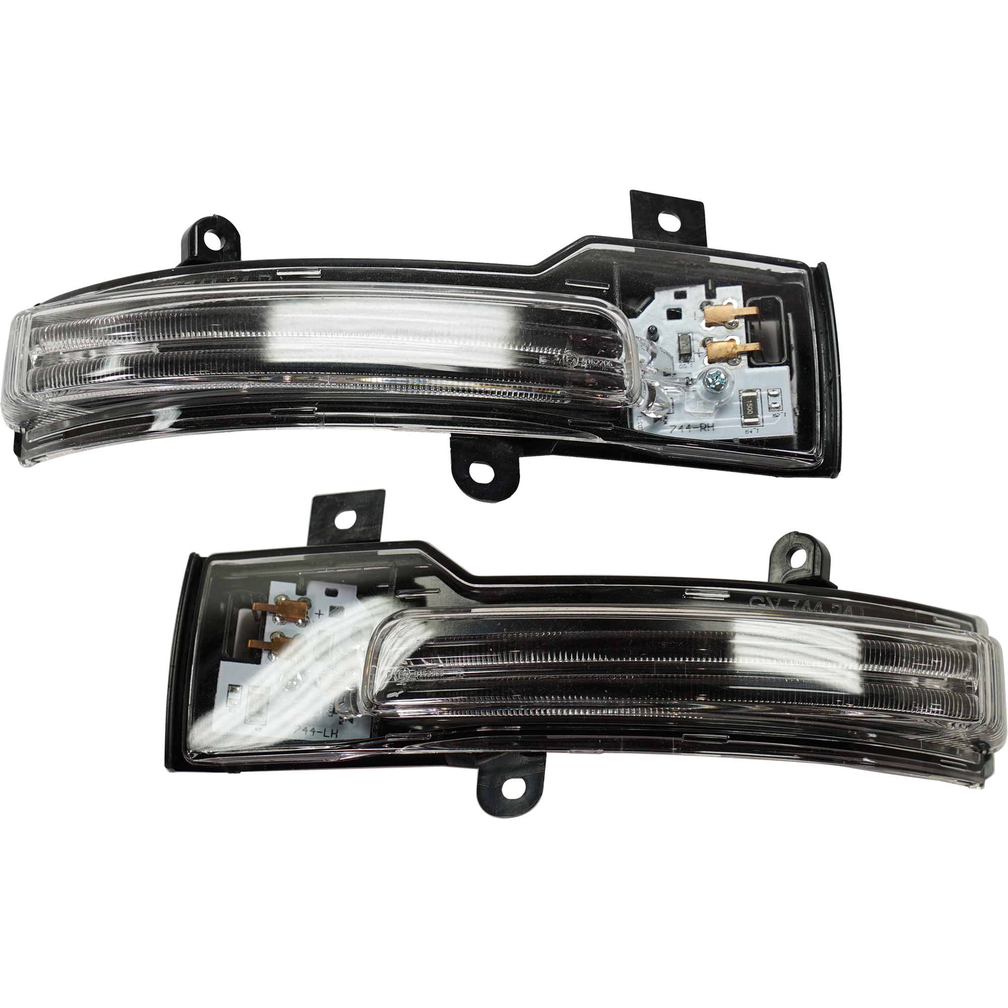 AM LANCER 15-17 OUTLANDER 14-22 MIRROR SIGNAL LAMP RH AND LH Assembly SKU SET RM47150005 Partslink MI1329100 MI1328100 OEM 8351A068-8351A067