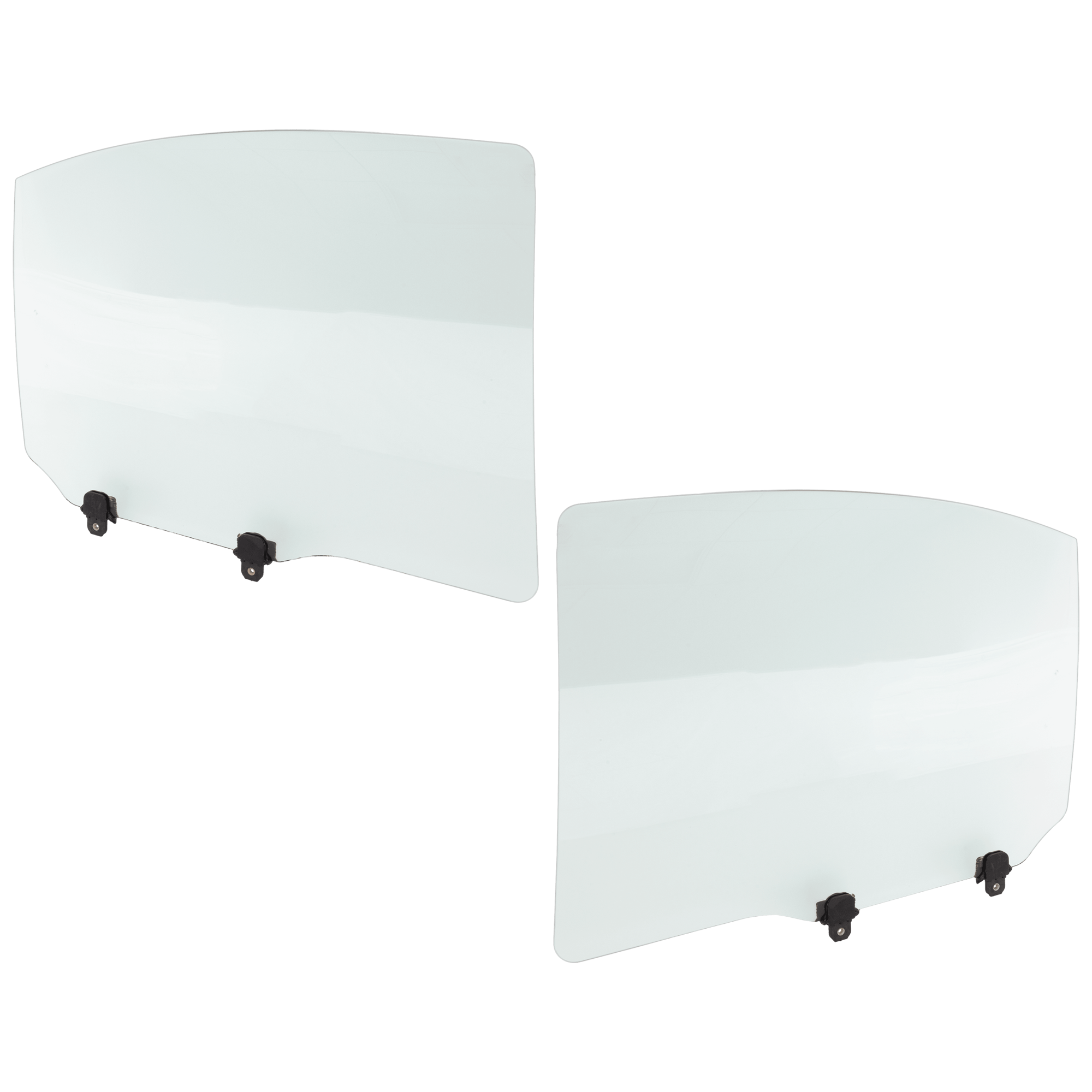 AM MITSUBISHI LANCER 08-17 REAR DOOR GLASS RH AND LH Green Tint w Clip SKU SET RM48130039 OEM 82300W250P 82301W250P