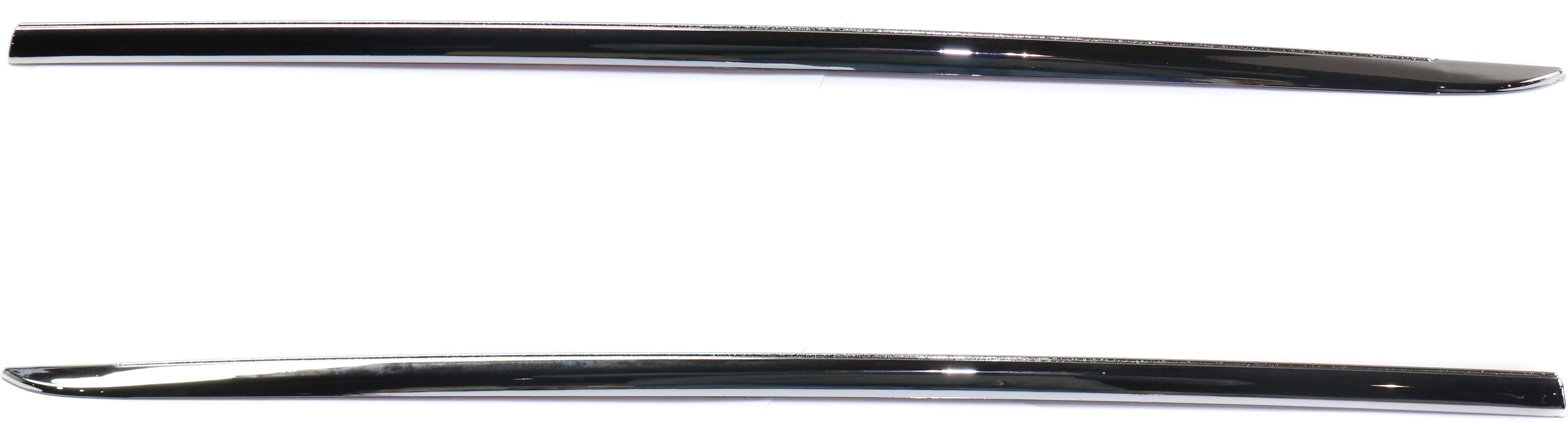 AM S CLASS 14-17 REAR DOOR MOLDING RH and LH 120 in. WB Chrome Sedan SKU SET RM49090001 Partslink MB1504129 MB1505129 OEM 2226908901-2226909001
