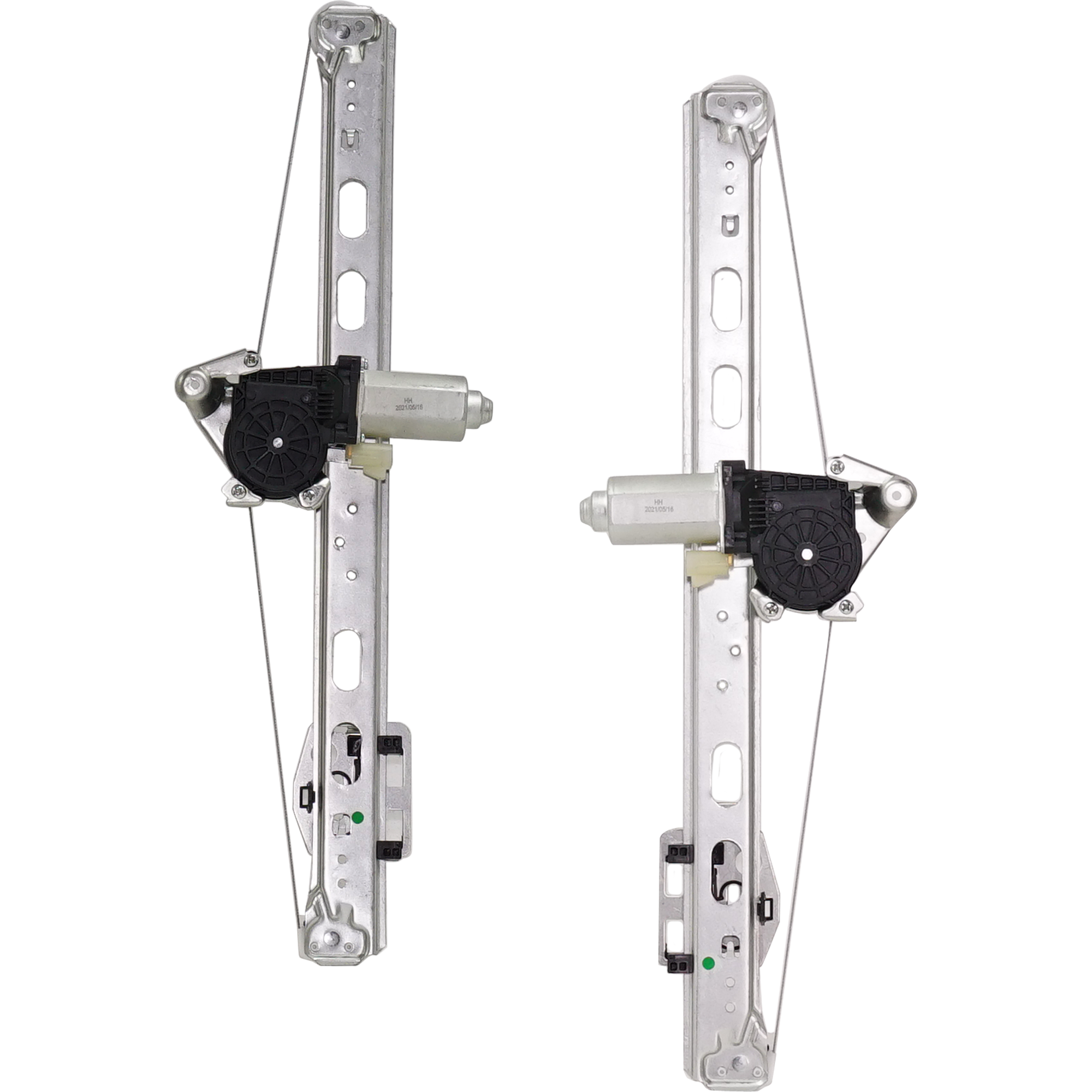 AM ML CLASS 98-03 REAR WINDOW REGULATOR RH AND LH Power w Motor Base Model SKU SET RM49170023 OEM 1637300246 PFM 1637300146 PFM