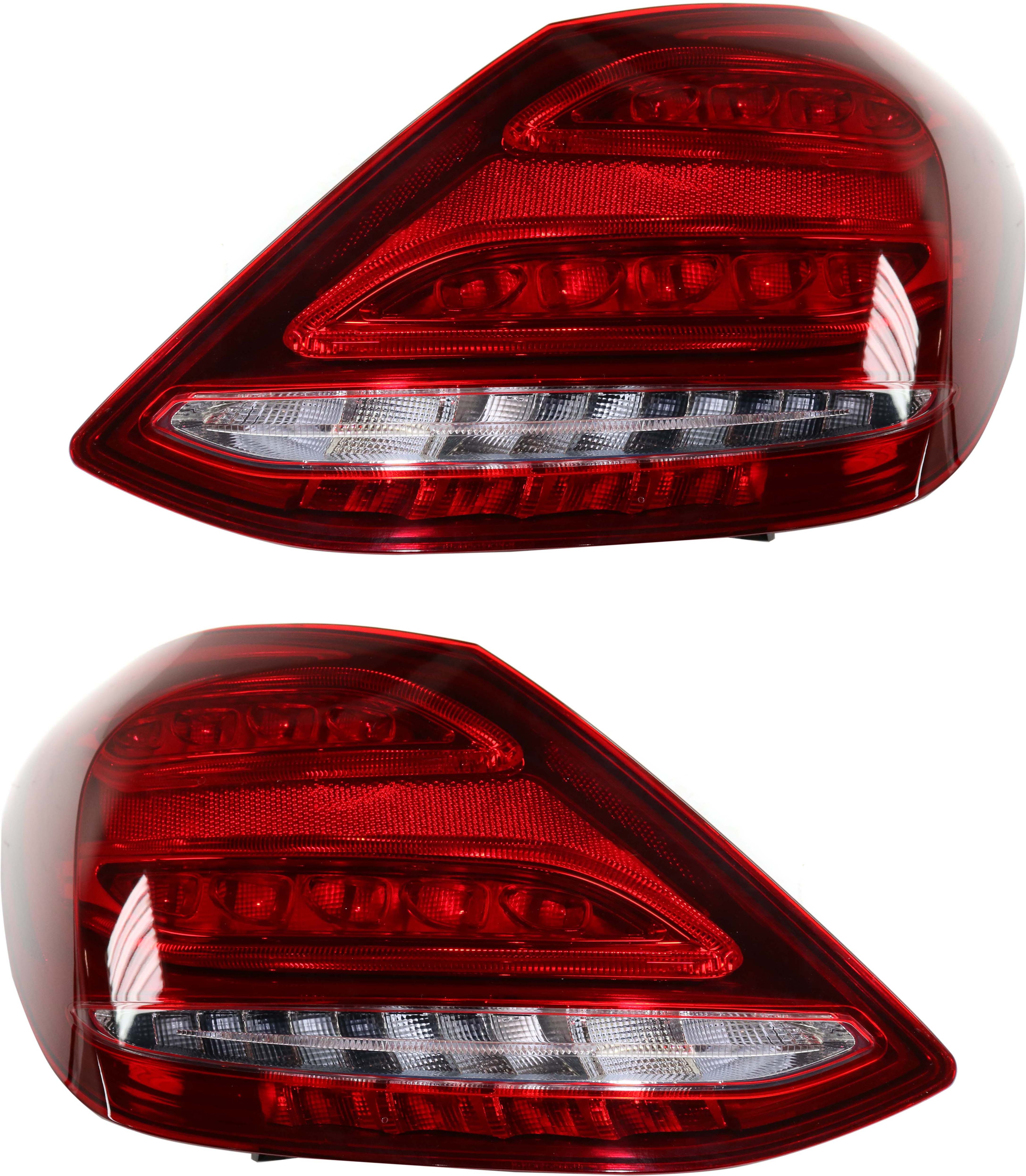 AM C CLASS 15-18 TAIL LAMP RH AND LH Assembly w LED Headlights Sedan CAPA SKU SET RM73010007Q Partslink MB2801145C MB2800145C OEM 2059062102-2059062002