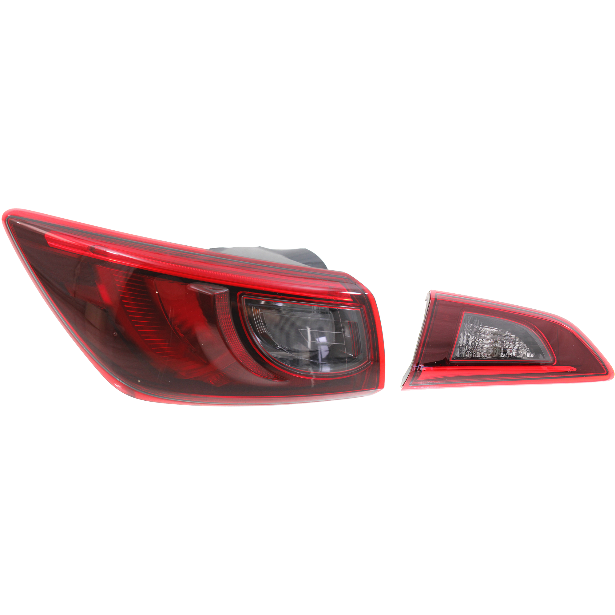 AM CX 3-16-18 TAIL LAMP LH Inner and Outer SKU SET RM73010010 B Partslink MA2802119 MA2804124 OEM DB2R513G0B DB4J51160B