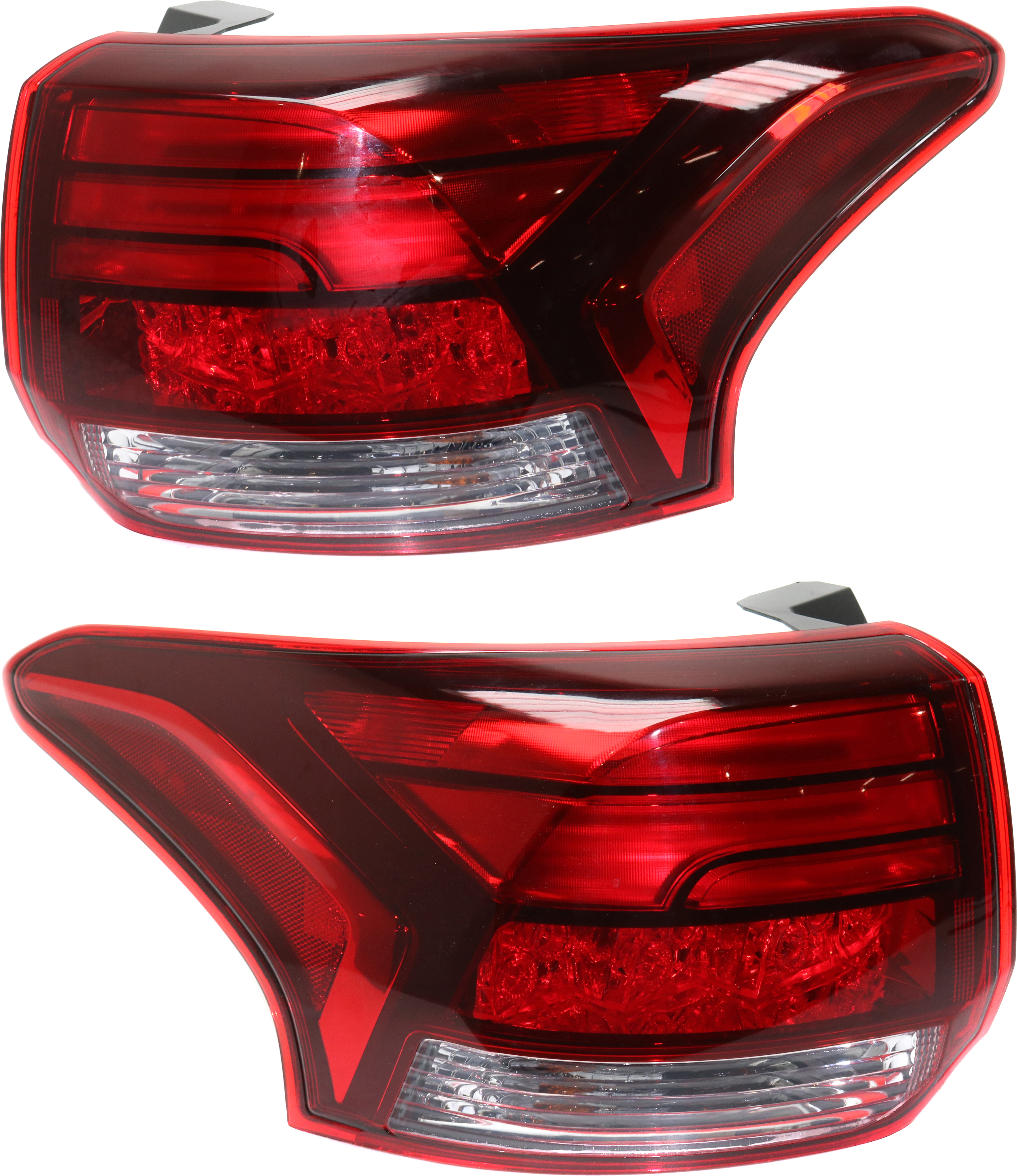 AM OUTLANDER 16-20 OUTLANDER PHEV 18-22 TAIL LAMP RH AND LH Outer Assembly Halogen SKU SET RM73010013 Partslink MI2804108 MI2804109 MI2805108 MI2805109 OEM 8330B005-8330B177-8330B006-833