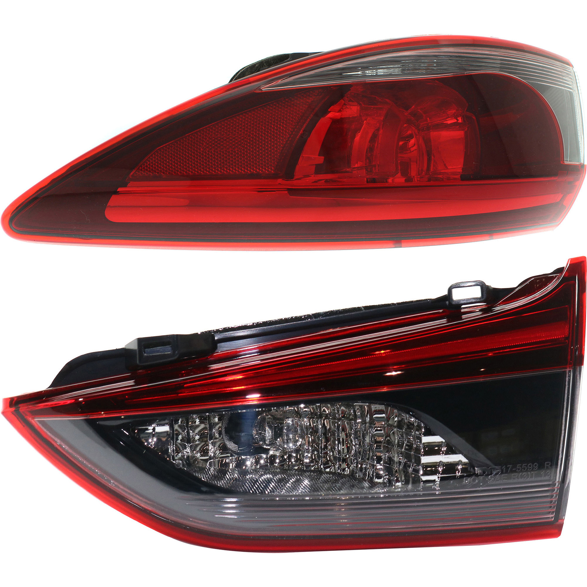 AM MAZDA 6-16-17 TAIL LAMP RH Inner and Outer Assembly LED SKU SET RM73010023 A Partslink MA2803118 MA2805121 OEM G45F513F0C GMN351150B
