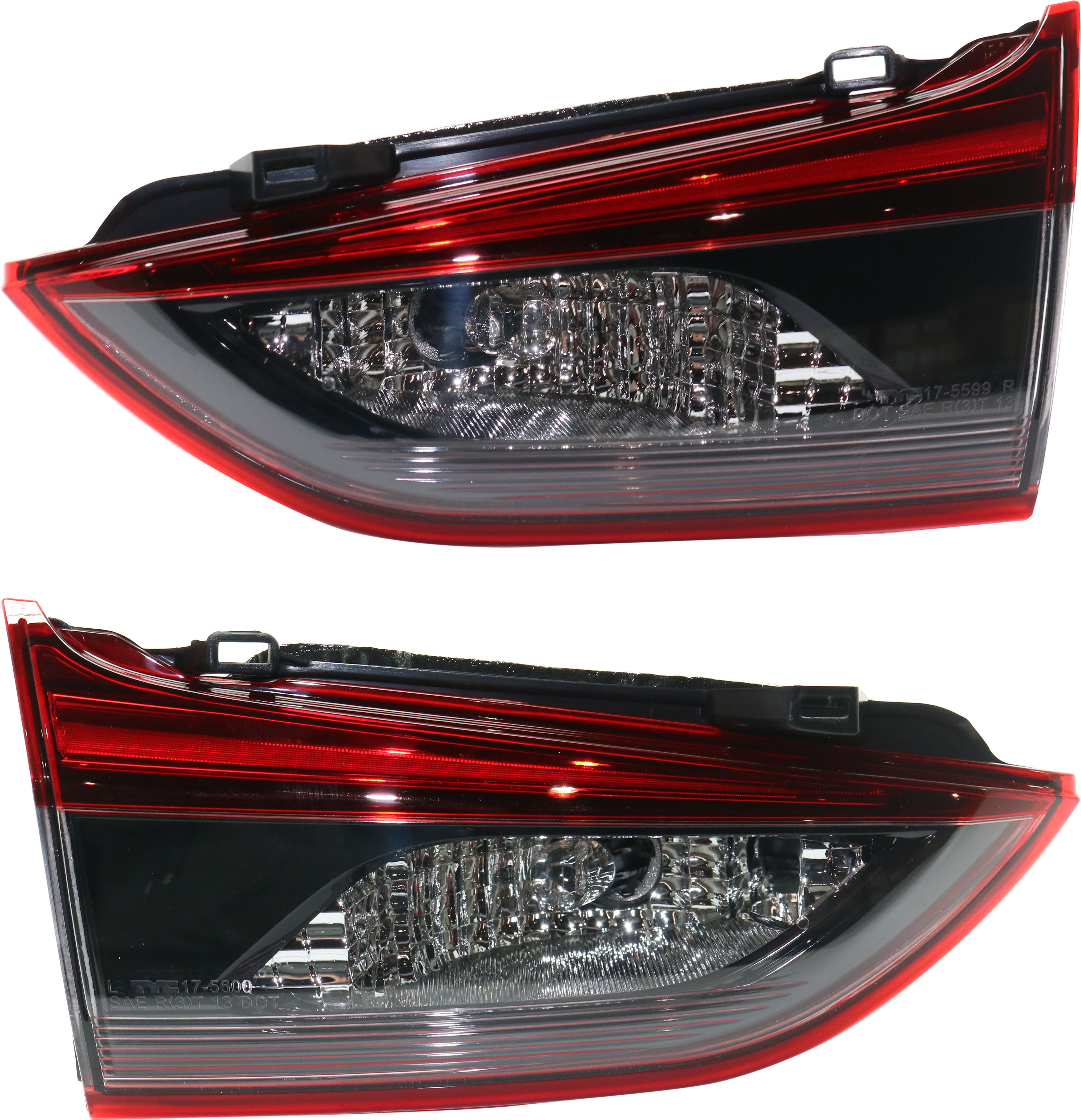 AM MAZDA 6-16-17 TAIL LAMP RH AND LH Inner Assembly LED SKU SET RM73010023 Partslink MA2803118 MA2802118 OEM G45F513F0C G45F513G0C
