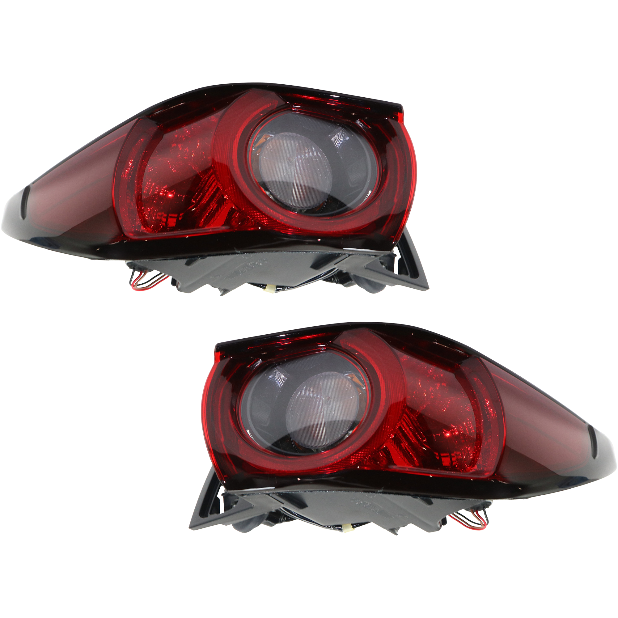 AM CX 5-17-21 TAIL LAMP RH AND LH Outer Assembly w o Signature Light CAPA SKU SET RM73010027Q Partslink MA2805125C MA2804125C OEM KB8A51150F KB8A51160F