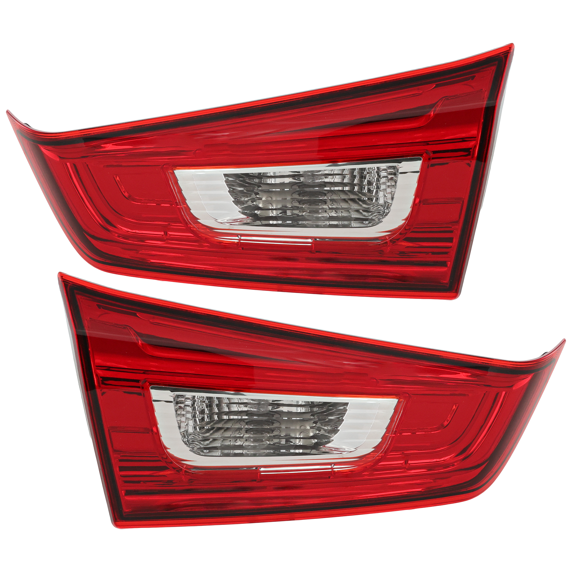 AM OUTLANDER SPORT RVR 11-19 TAIL LAMP RH AND LH Inner Assembly CAPA SKU SET RM73010029Q Partslink MI2803102C MI2802102C OEM 8336A088-8336A087