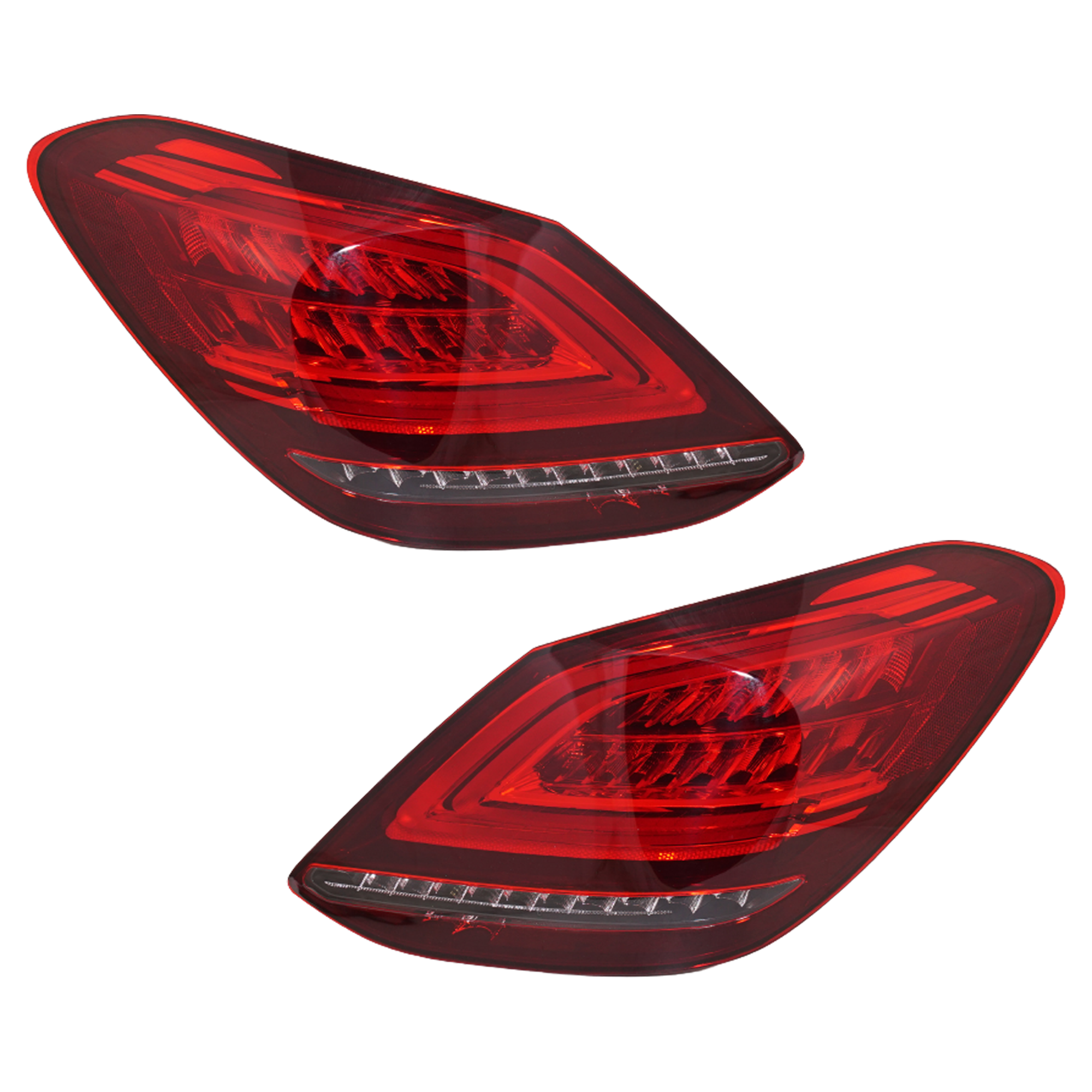 AM C CLASS 19-21 TAIL LAMP RH AND LH Assembly LED Sedan SKU SET RM73010069 Partslink MB2801160 MB2800160 OEM 2059065003-2059064903