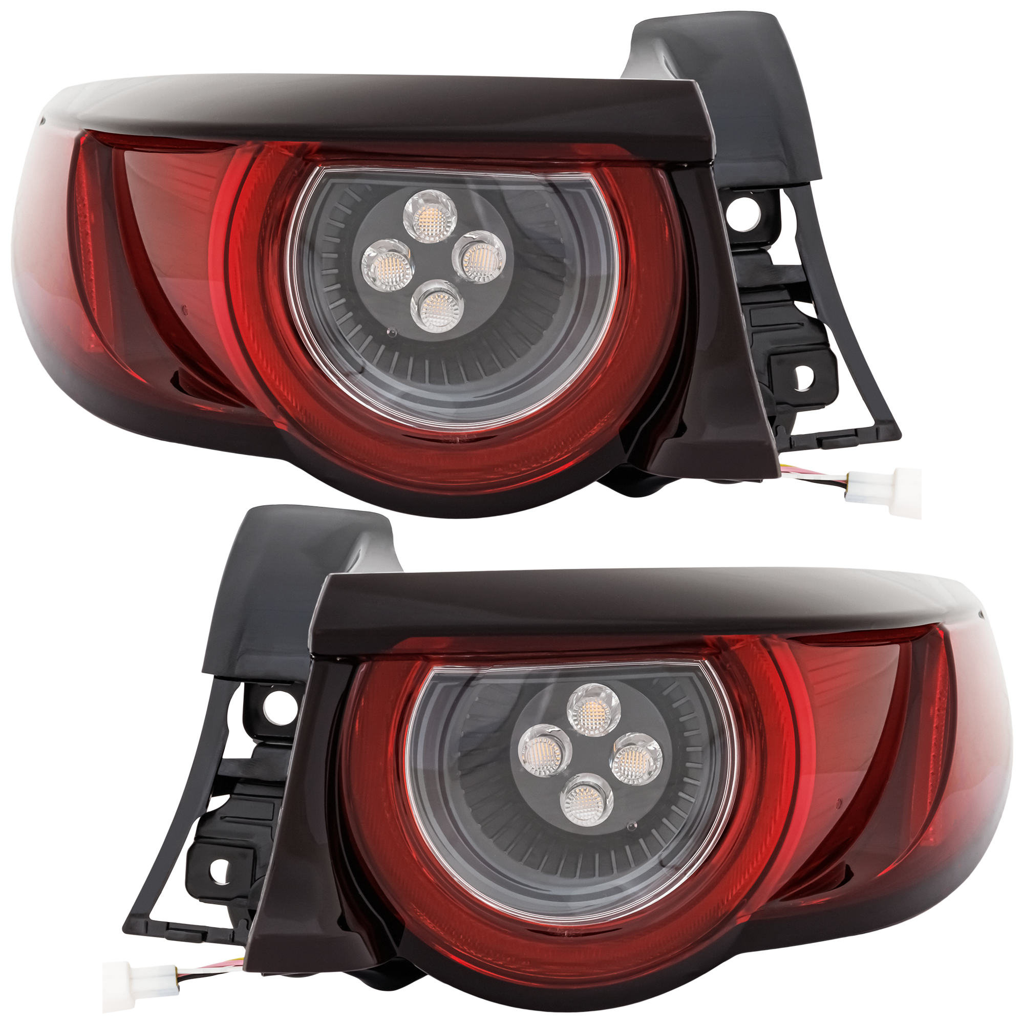 AM MAZDA 3-19-21 TAIL LAMP RH AND LH LED CAPA SKU SET RM73010071Q Partslink MA2805136C MA2804136C OEM BCKD51150A BCKD51160A