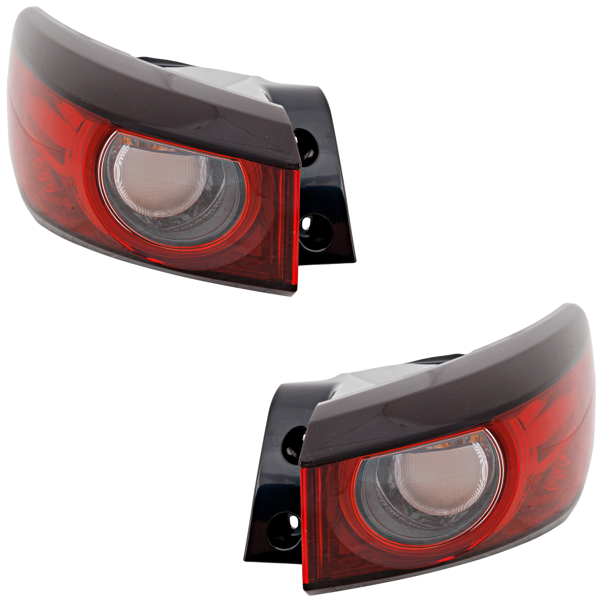 AM CX 3-19-21 TAIL LAMP RH AND LH Outer Assembly CAPA SKU SET RM73010075Q Partslink MA2805133C MA2804133C OEM DM6F51150A DM6F51160A
