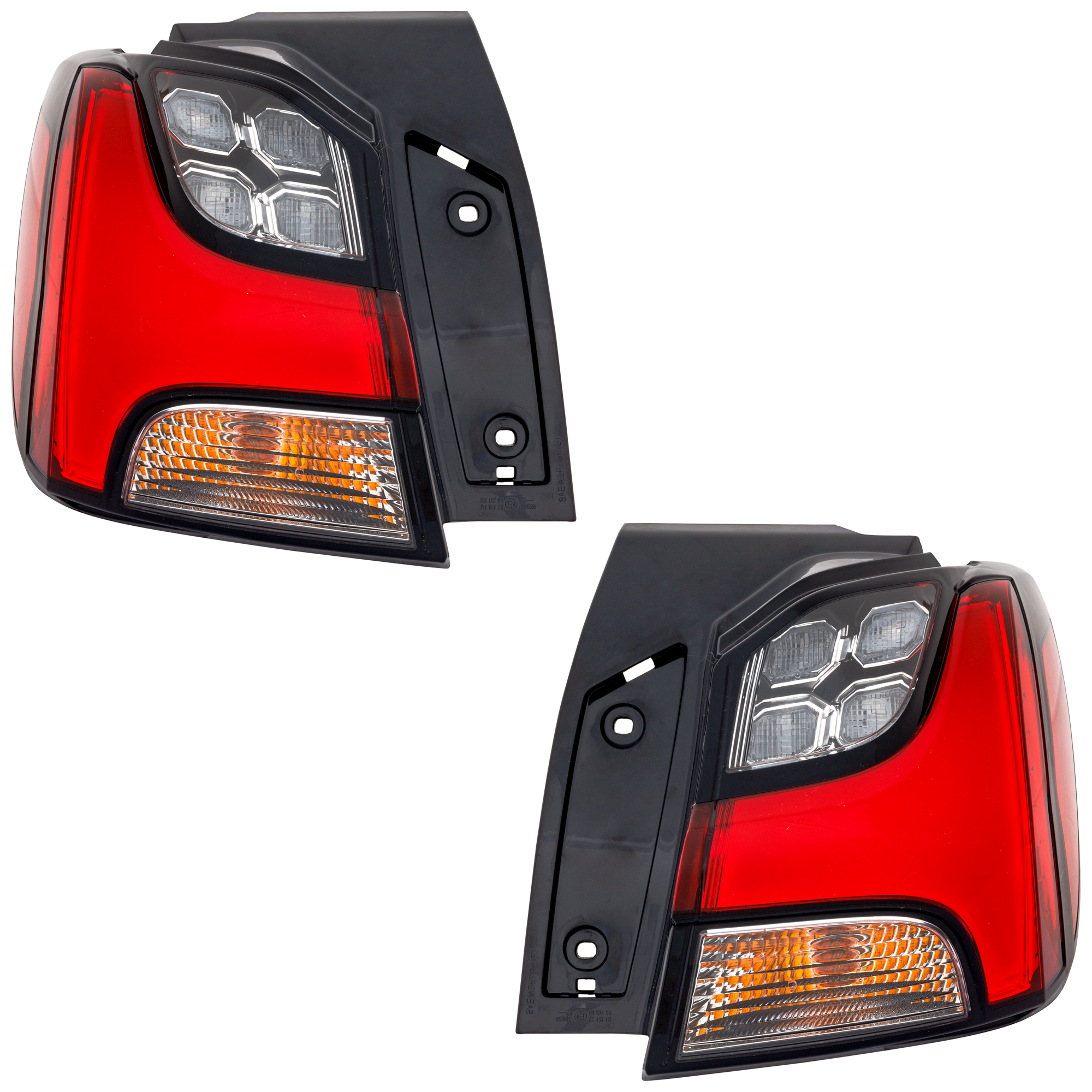 AM OUTLANDER SPORT RVR 20-24 TAIL LAMP RH AND LH Outer Assembly LED CAPA SKU SET RM73010099AQ Partslink MI2805111C MI2804111C OEM 8330B278-8330B277