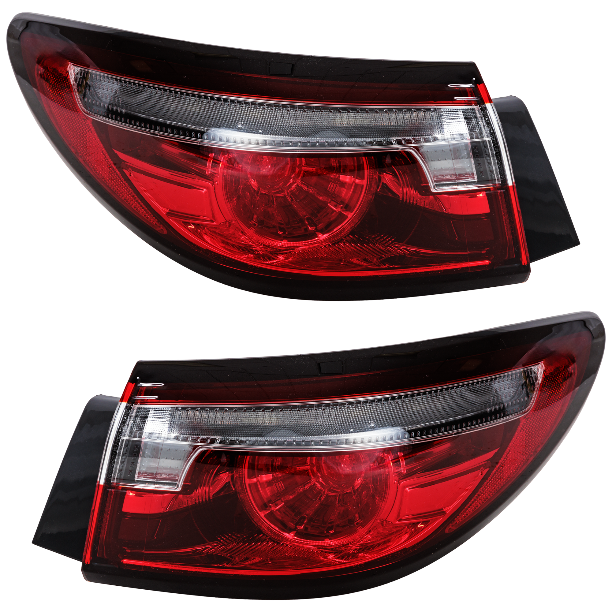 AM MAZDA 6-18-21 TAIL LAMP RH AND LH Outer Assembly LED w o Signature Lighting SKU SET RM73010107A Partslink MA2804127 MA2805127 OEM GRF551150B GRF551160B