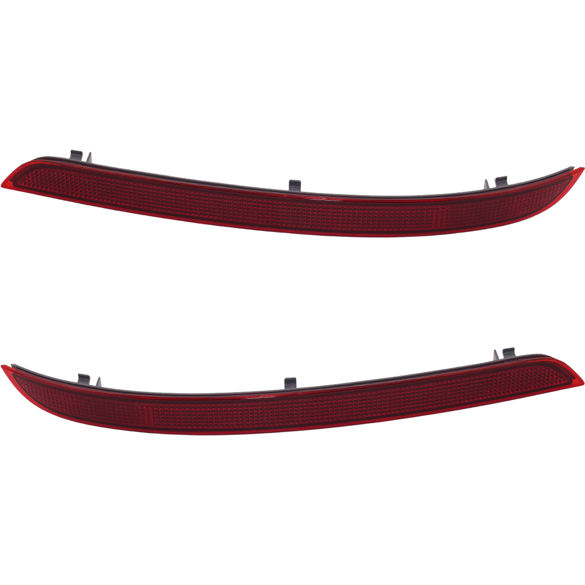 AM M CLASS 12-15 GLE CLASS 16-19 REAR BUMPER REFLECTOR RH AND LH SKU SET RM73490009 Partslink MB1185105 MB1184105 OEM 1668200174-1668200074