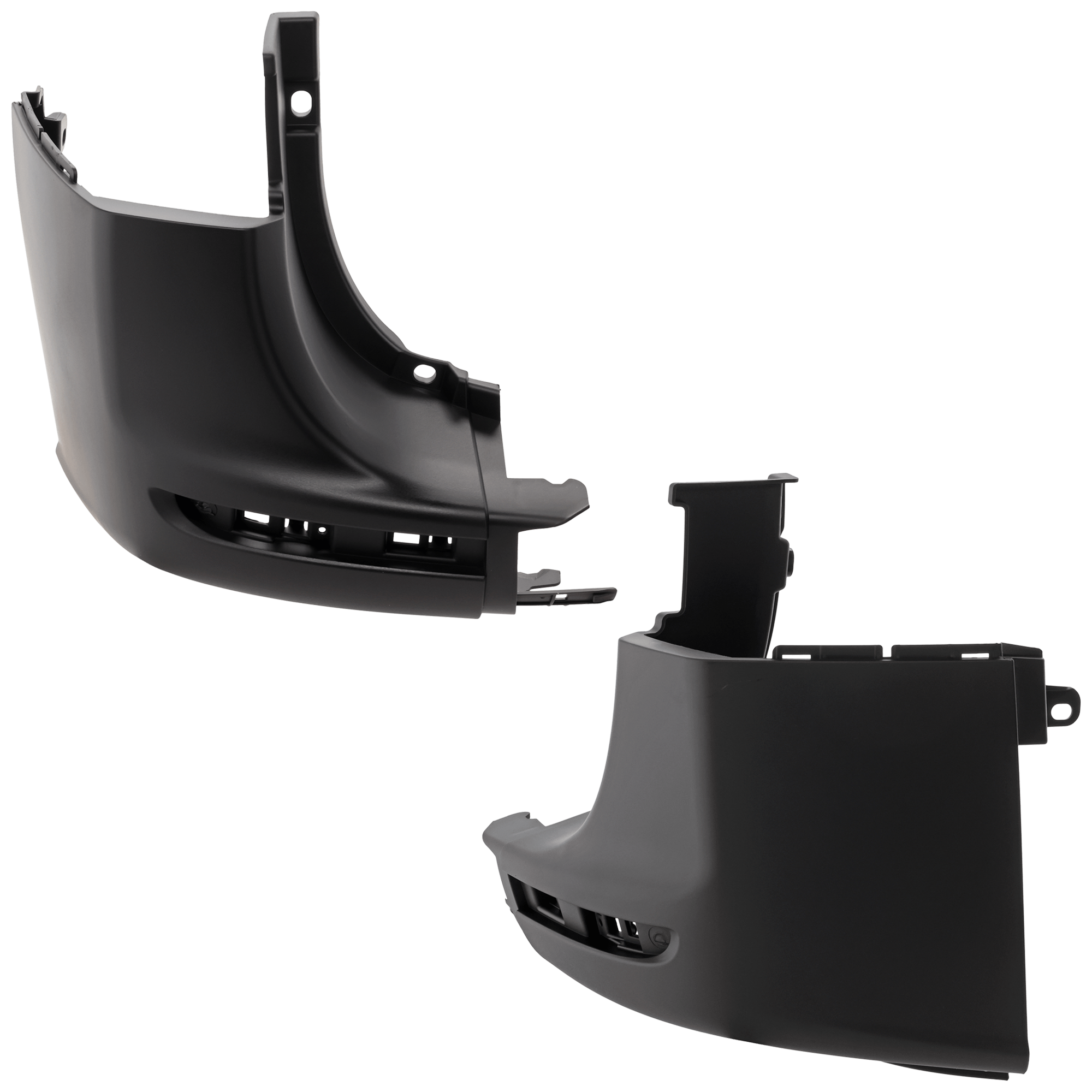 AM MERCEDES BENZ SPRINTER 19-22 REAR BUMPER END RH AND LH Side Cover Primed Cargo Passenger Van w o Blind Spot Detection SKU SET RM76110015 Partslink MB1116103 MB1117103 OEM 90788542009678-90788558009678
