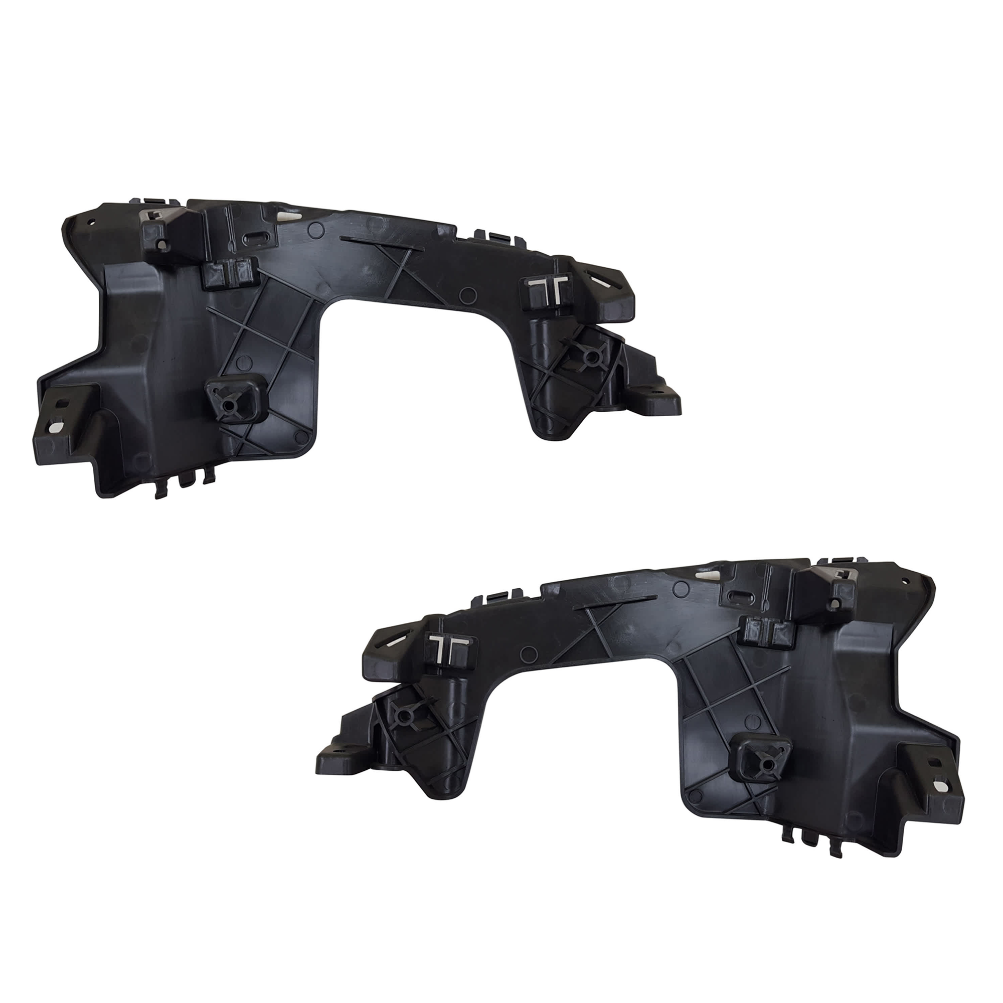 AM E 53 AMG 21-22 REAR BUMPER BRACKET RH AND LH Tailpipe Bracket w AMG Package Sedan SKU SET RM76260011 Partslink MB1163121 MB1162121 OEM 2138856805-2138856705