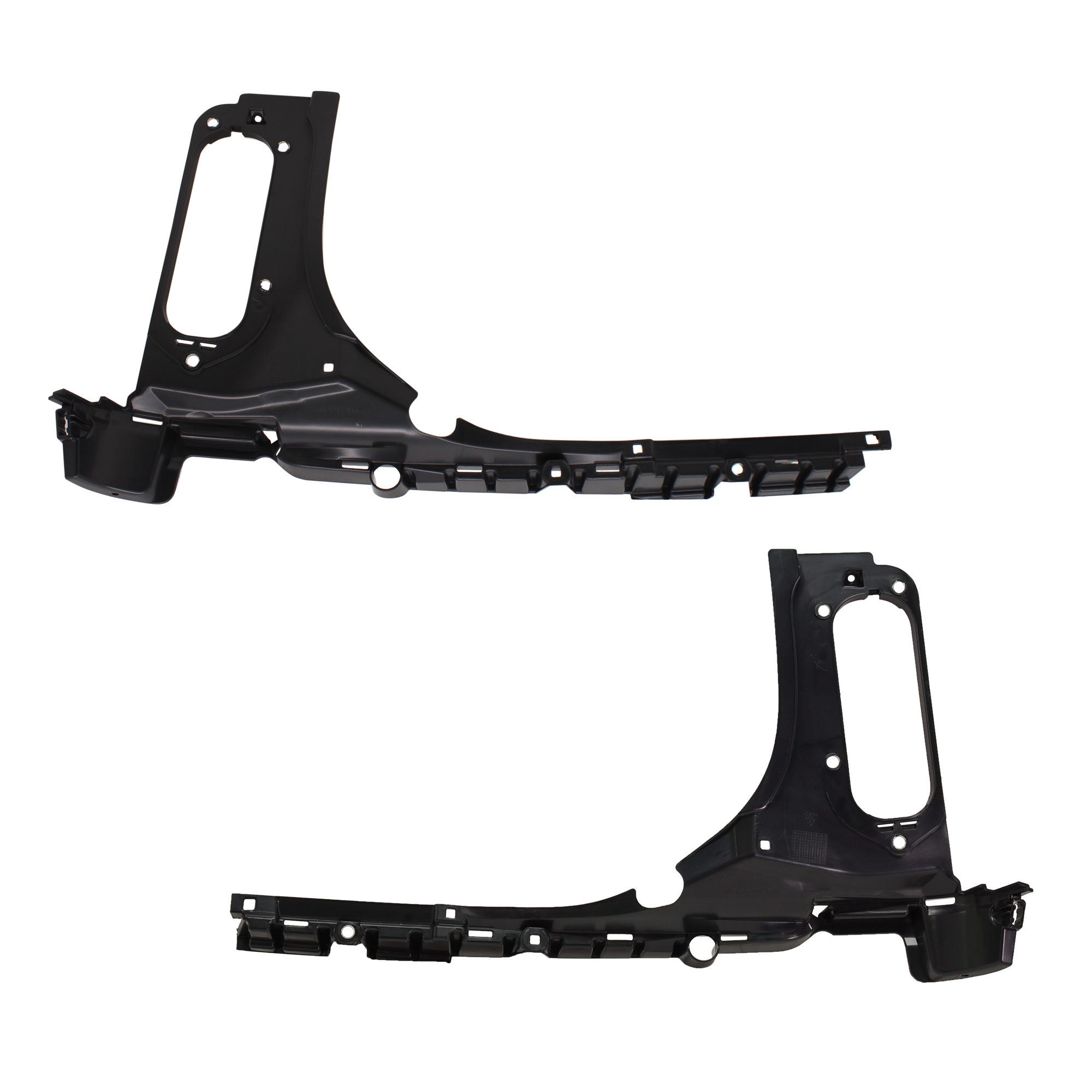 AM COOPER 08-14 REAR BUMPER BRACKET RH AND LH 08-10 w or w o Aero Pkg Wagon SKU SET RM76270001 Partslink MC1143100 MC1142100 OEM 51127167564-51127167563