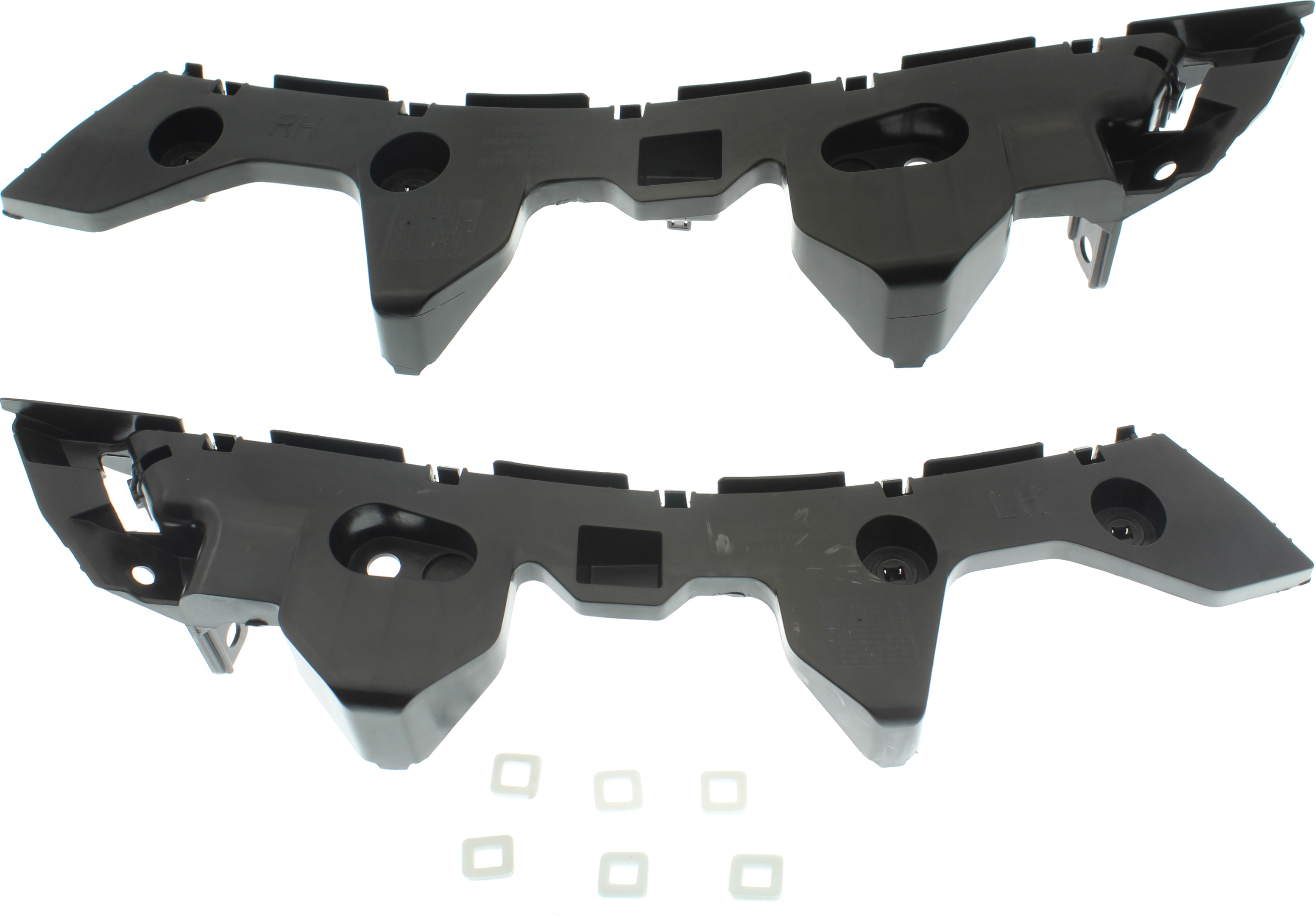 AM 5-12-17 REAR BUMPER RETAINER RH AND LH SKU SET RM76330001 Partslink MA1132109 MA1133109 OEM C513502H1B C513502J1C