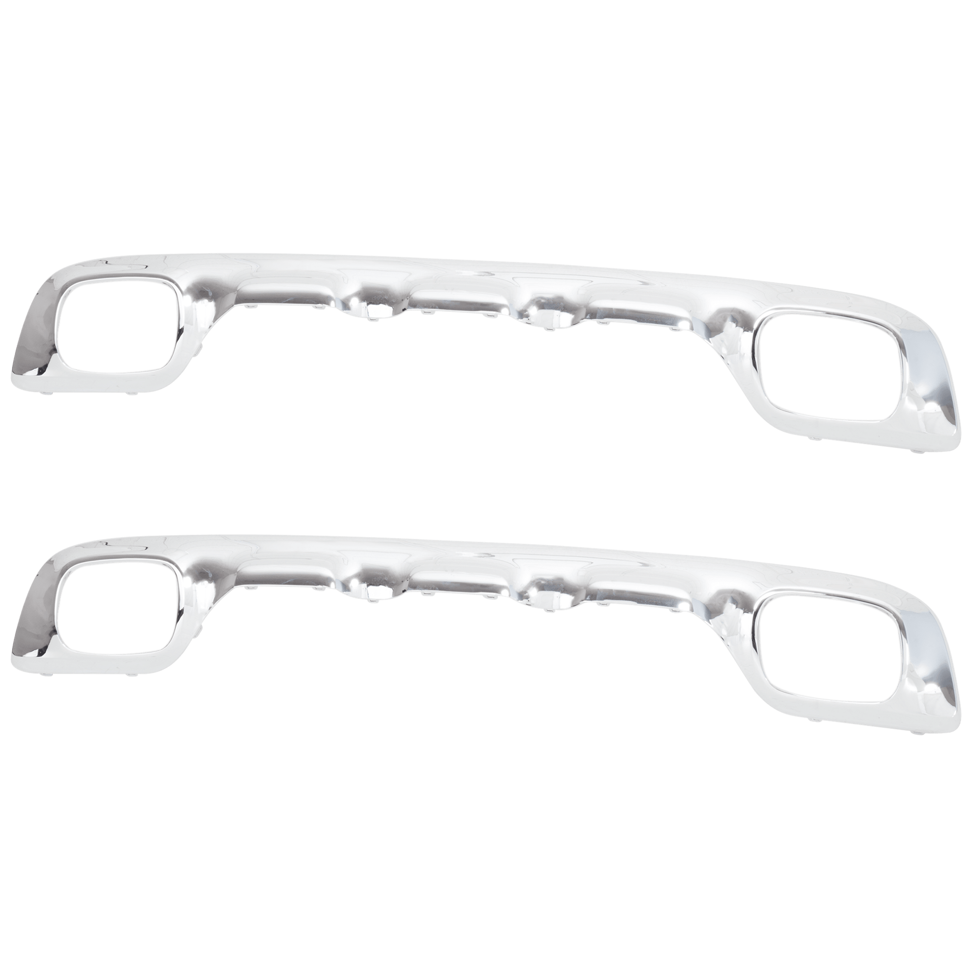AM GLA250-18-20 REAR BUMPER MOLDING RH AND LH Chrome w AMG Package Code 772 w o AMG Exterior Carbon Code 773 w o Night Package Code P55 SKU SET RM76350022-2 Partslink MB1195147 OEM 1568855001