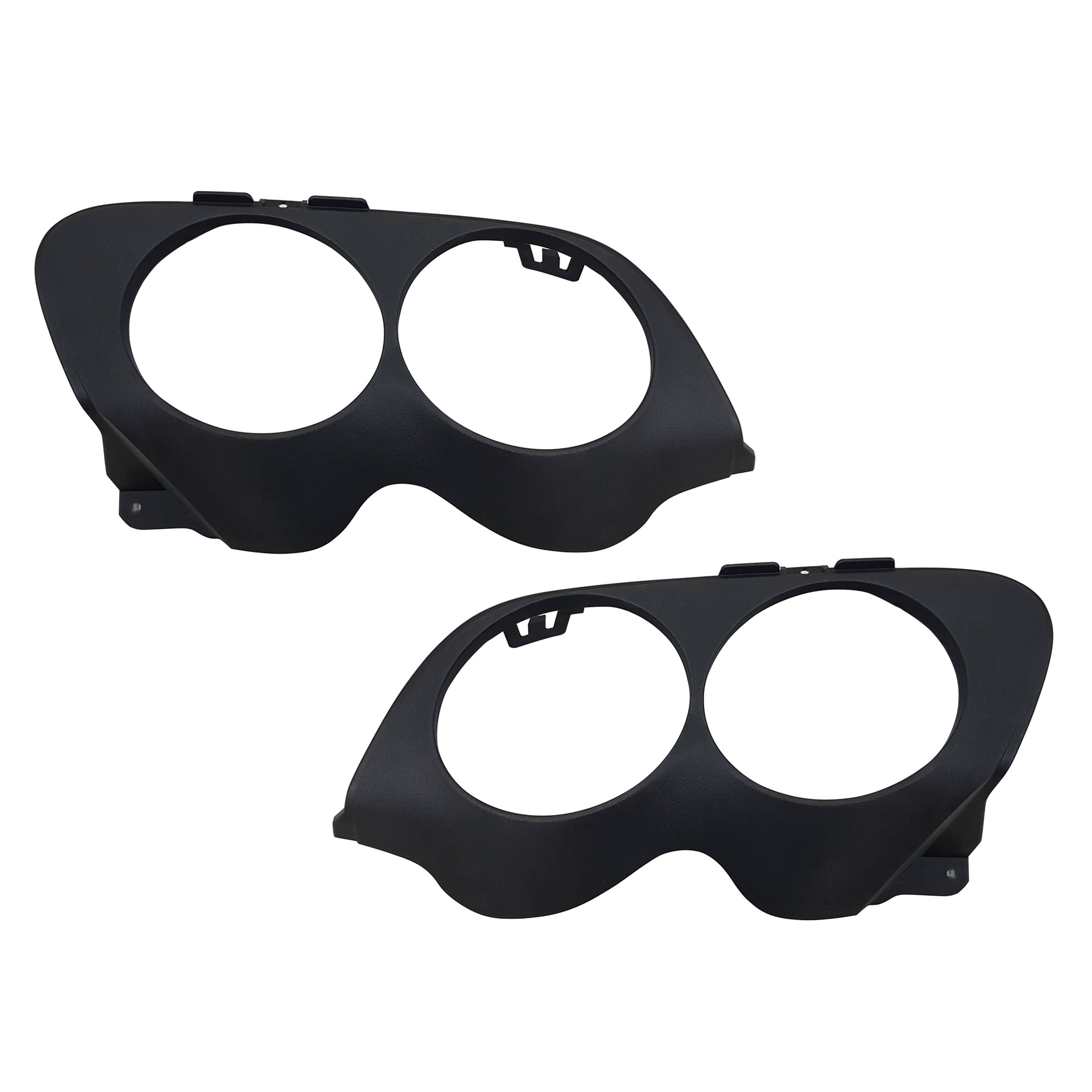 AM E53 AMG 21-22 REAR BUMPER MOLDING RH AND LH Textured Tailpipe Bezel Sedan SKU SET RM76350027 Partslink MB1139113 MB1138113 OEM 2138857005-2138856905
