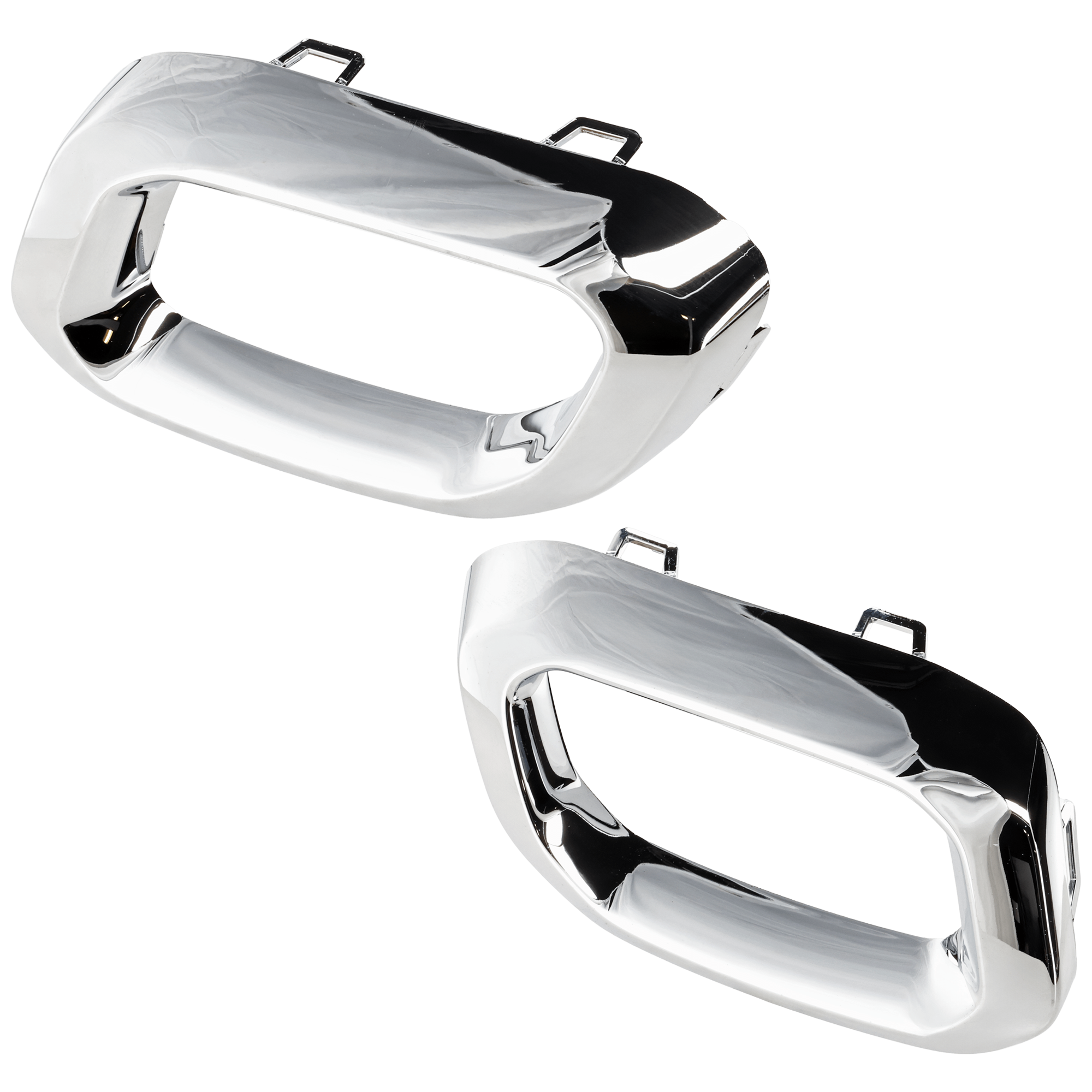 AM GLC CLASS 20-23 REAR BUMPER MOLDING RH AND LH Chrome Tailpipe Bezel SKU SET RM76350077 Partslink MB1138117 MB1139117 OEM 1678856900-1678857000