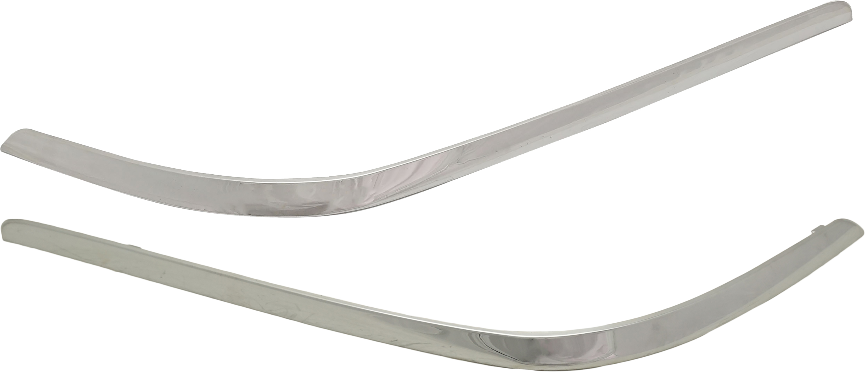 AM GL CLASS 10-12 REAR BUMPER MOLDING RH AND LH Chrome SKU SET RM76370019 Partslink MB1147125 MB1146125 OEM 1648851821-1648851721