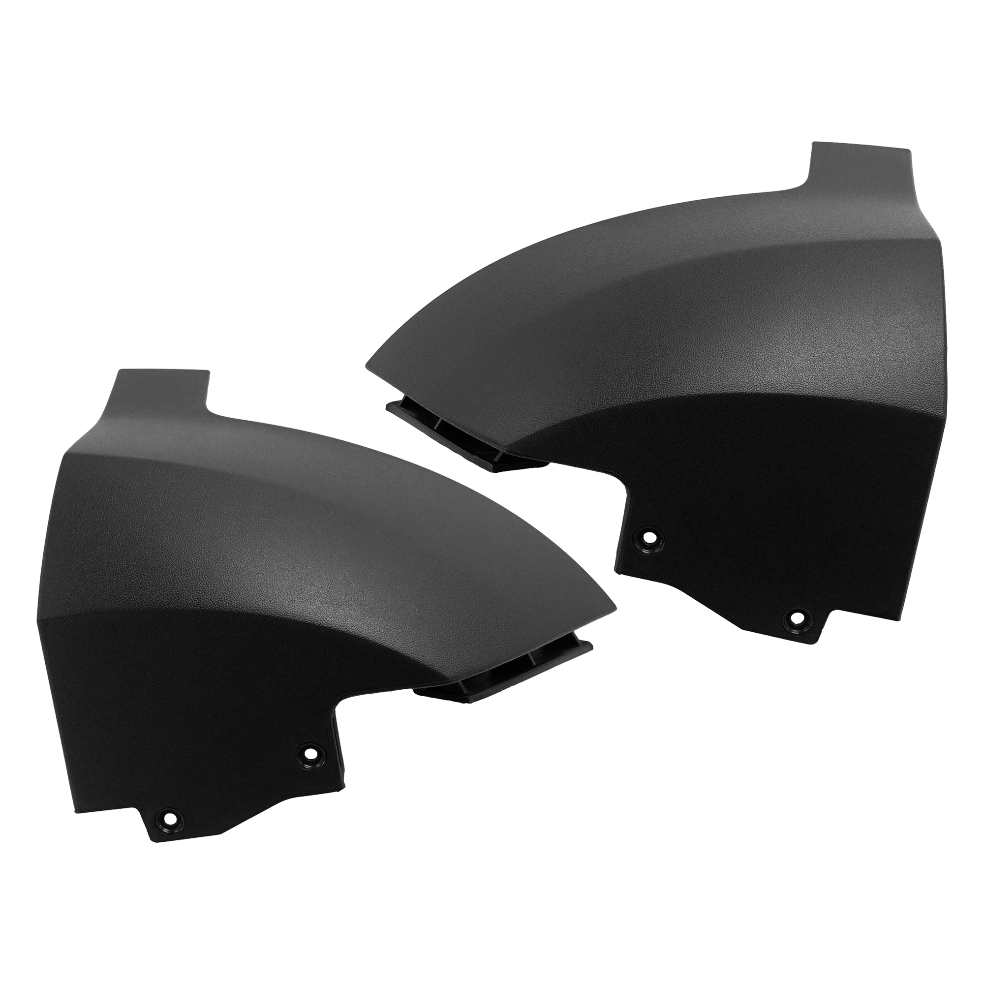 AM GLA250-15-20 GLA45 AMG 15-19 REAR BUMPER MOLDING RH AND LH Side Trim Textured Black SKU SET RM76370023 Partslink MB1147127 MB1146127 OEM 156885342564-1568853425-156885