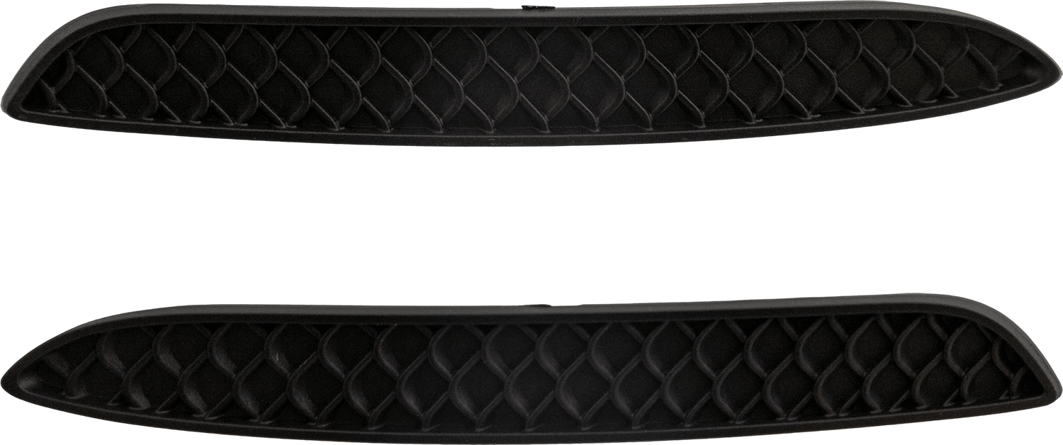 AM CLA CLASS 20-23 REAR BUMPER GRILLE RH AND LH Textured Black w AMG Body Styling SKU SET RM76710005 Partslink MB1139108 MB1138108 OEM 1188850202-1188850102