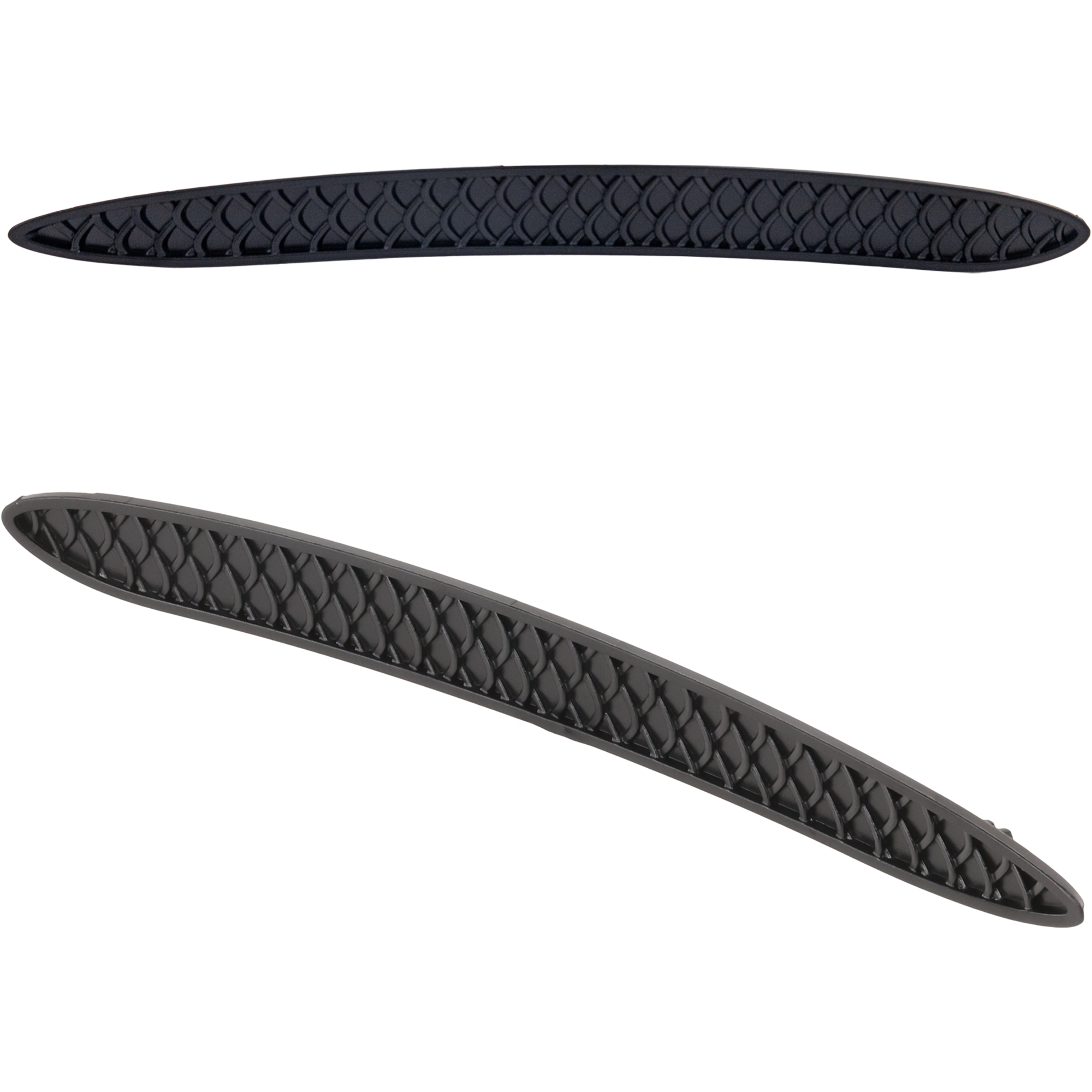 AM C300 C43 AMG 22-24 REAR BUMPER GRILLE RH AND LH Textured Black Plastic 206 Body C300 w AMG Styling Package Sedan SKU SET RM76710007 Partslink MB1138116 MB1139116 OEM 2068851503-2068851603