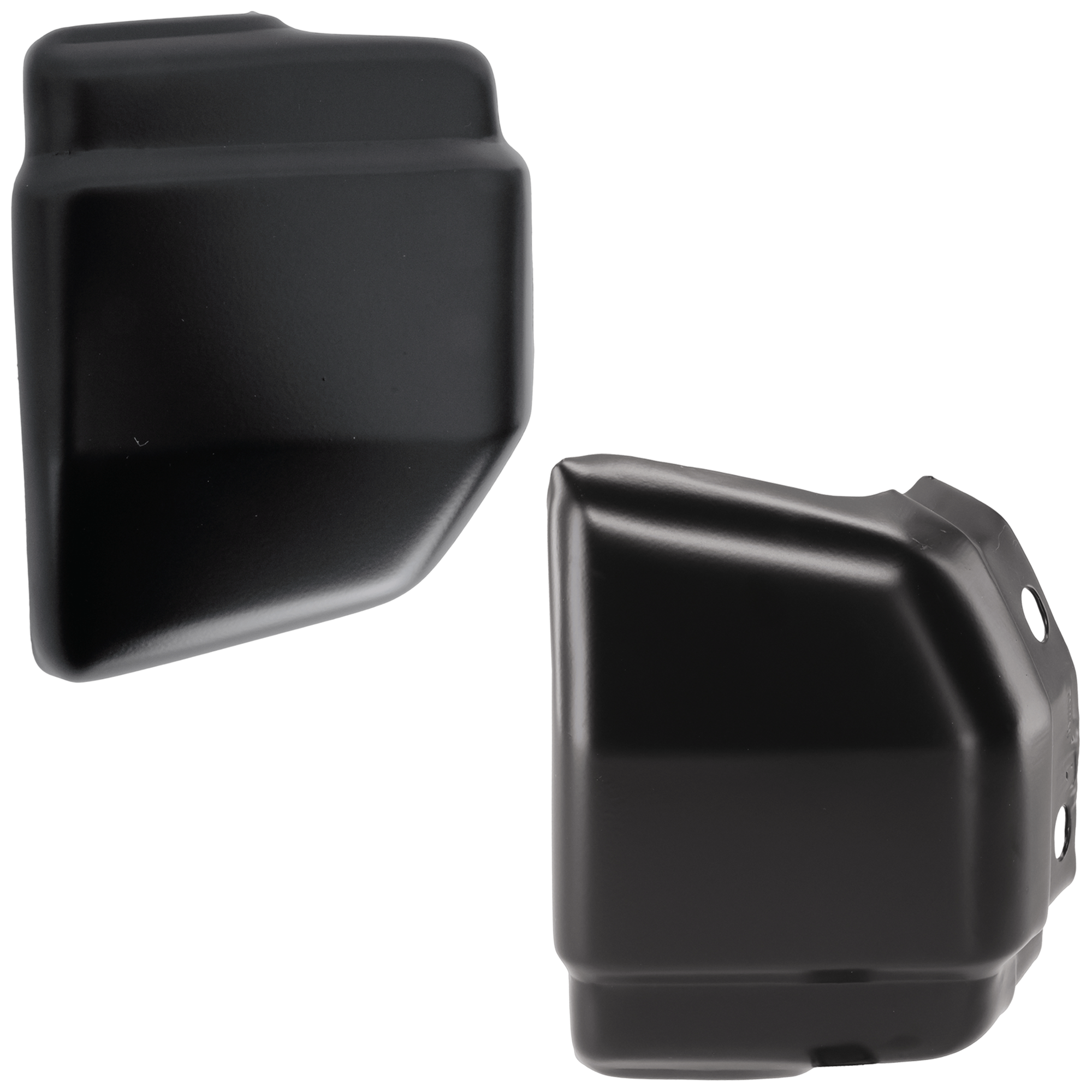 AM HARDBODY 86-92 FRONT BUMPER END RH AND LH Primed w o Pad Holes SKU SET RN01110001 Partslink NI1004134 NI1005106 OEM 6202409G01-6202509G01