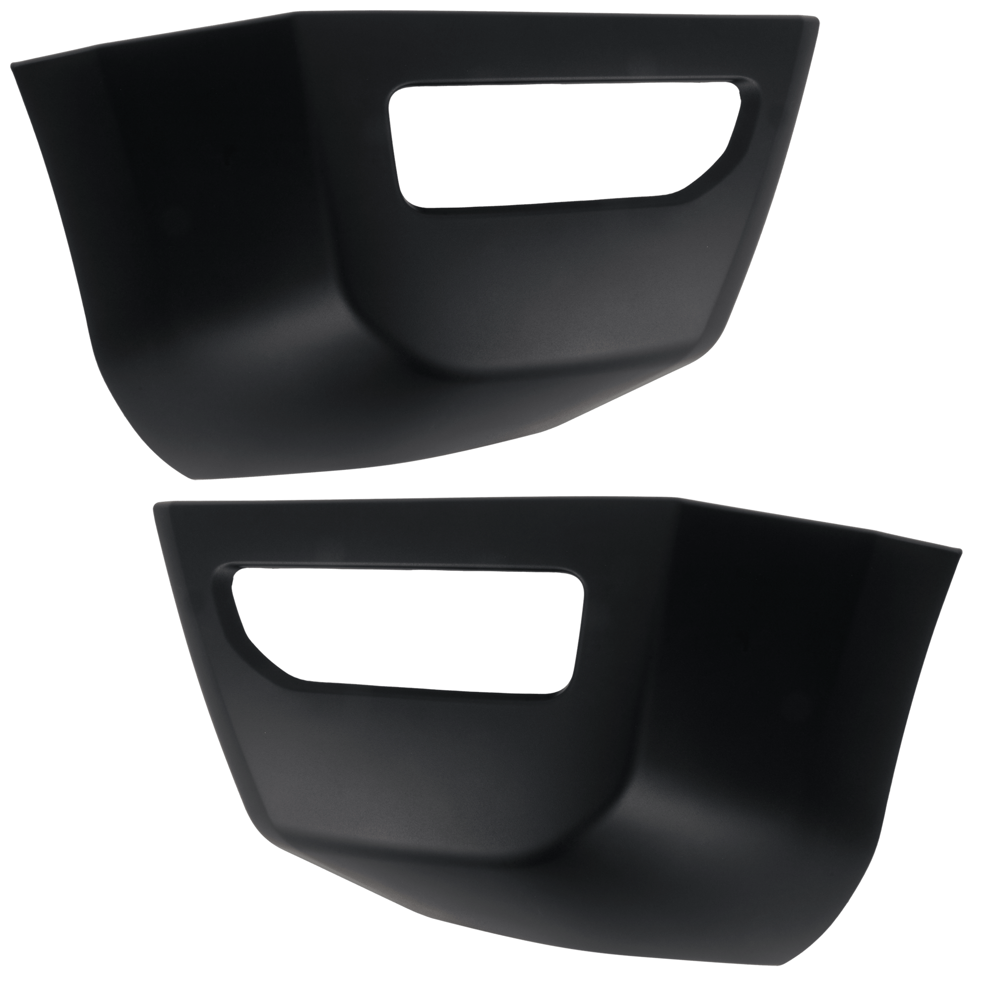 AM TITAN 20-23 FRONT BUMPER END RH AND LH Primed w o Parking Aid Sensor Holes CAPA SKU SET RN01110017Q Partslink NI1016102C NI1017102C OEM 620249FV0H 620259FV0H