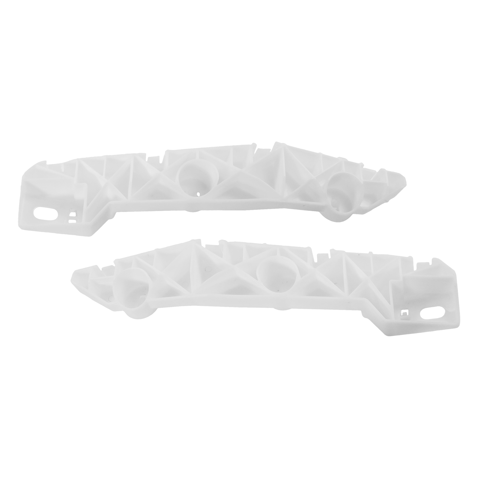 AM ROGUE 08-13 ROGUE SELECT 14-15 FRONT BUMPER BRACKET RH AND LH Side Cover Plastic SKU SET RN01310017 Partslink NI1043116 NI1042116 OEM 62222JM00A 62223JM00A