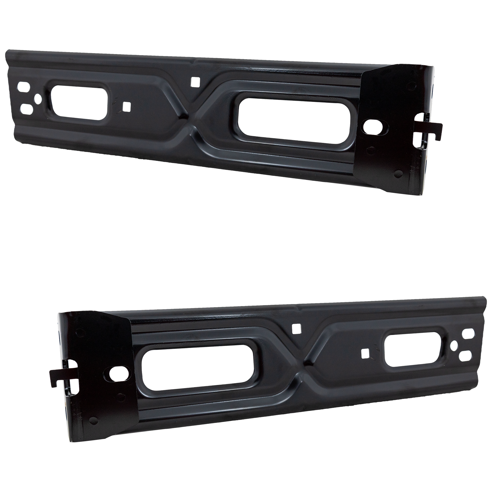 AM NV SERIES FULL SIZE VAN 12-21 FRONT BUMPER BRACKET RH AND LH SKU SET RN01310021 Partslink NI1062103 NI1063103 OEM 622221PA0A 622231PA0A