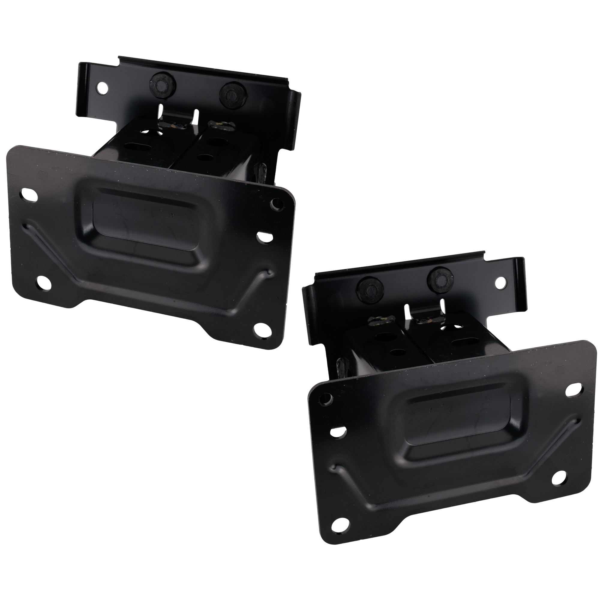 AM KICKS 21-24 FRONT BUMPER BRACKET RH AND LH Stay CAPA SKU SET RN01310035Q Partslink NI1066159C NI1067159C OEM F22105EFMH F22115EFMH