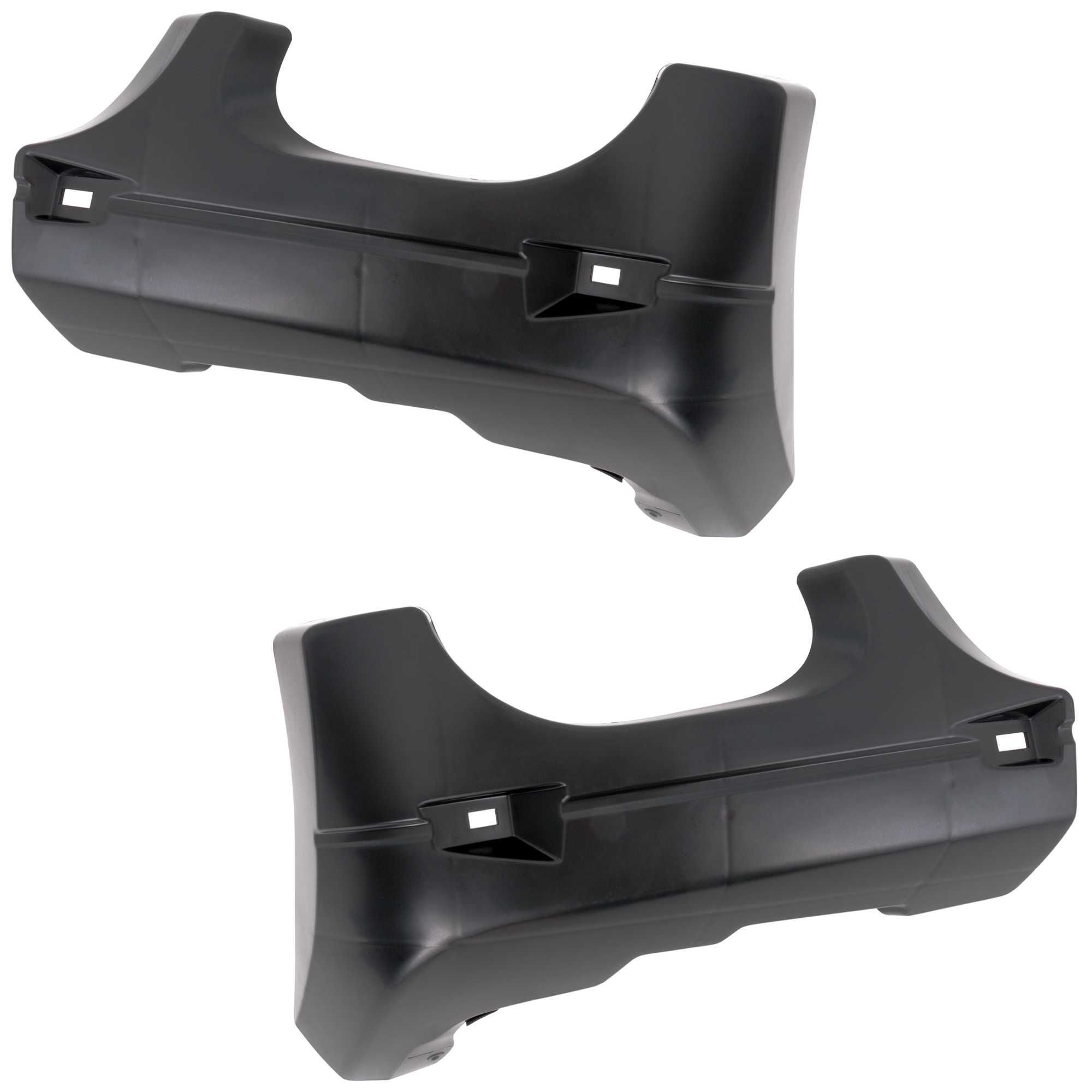 AM FRONTIER 07-21 FRONT BUMPER BRACKET RH AND LH Black Plastic Side Cover Bracket SKU SET RN01310075 Partslink NI1042135 NI1043135 OEM 62222ZL00B 62223ZL00B