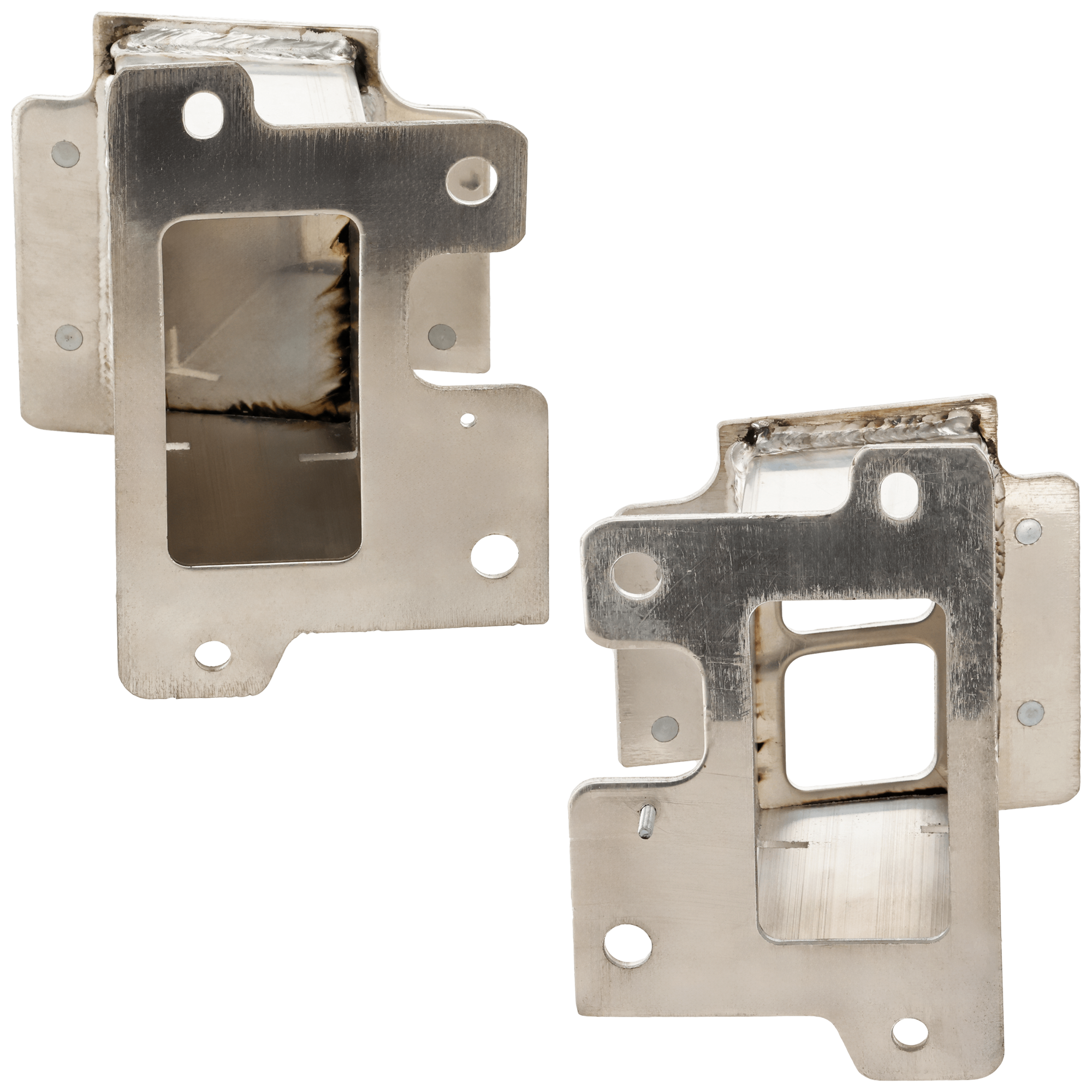AM PATHFINDER QX60-22-24 FRONT BUMPER BRACKET RH AND LH Stay Aluminum CAPA SKU SET RN01310077Q Partslink NI1066160C NI1067160C OEM 622106SA0A 622116SA0A